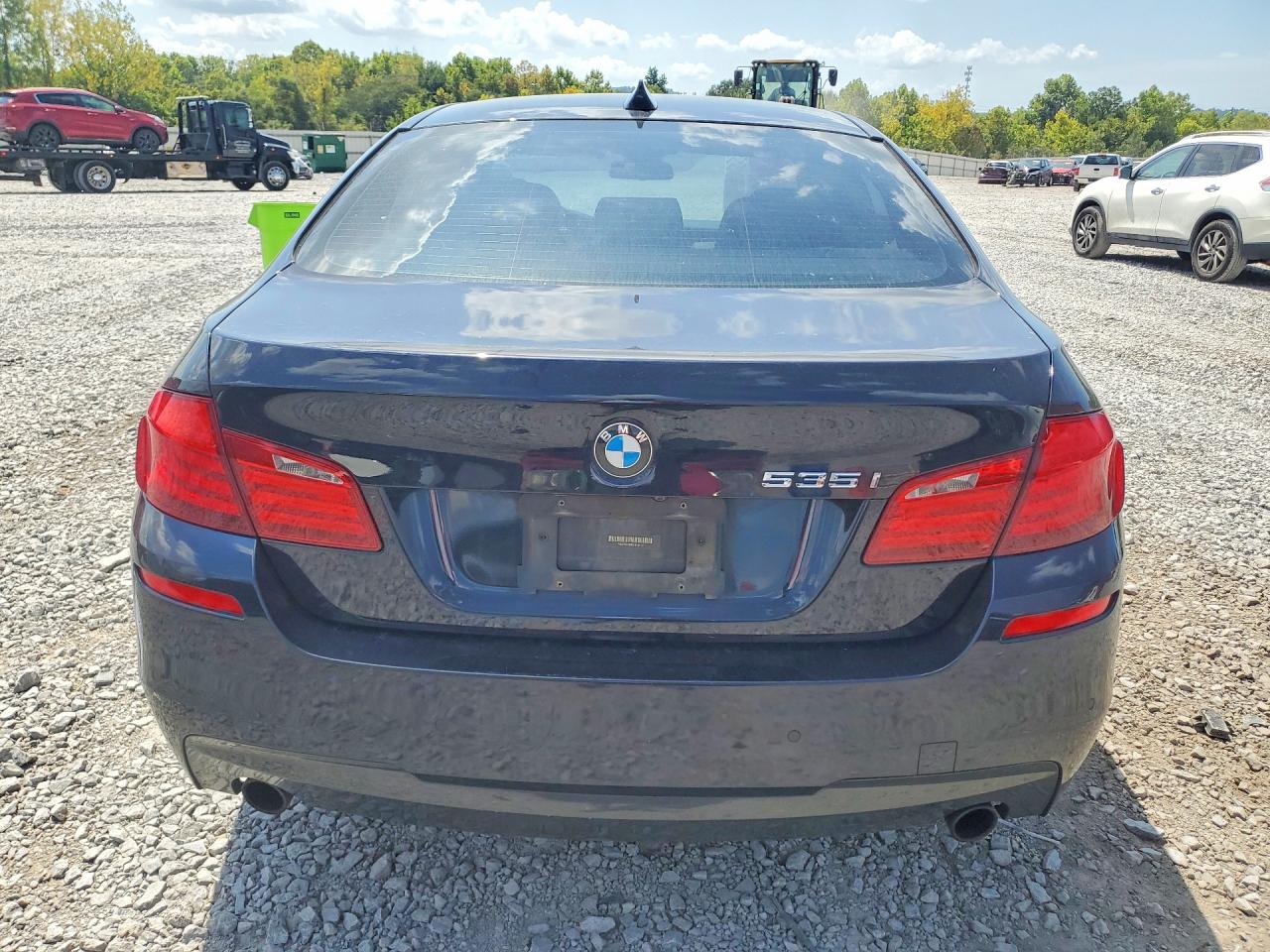 2012 Bmw 535 I Blue vin: WBAFR7C58CC814817