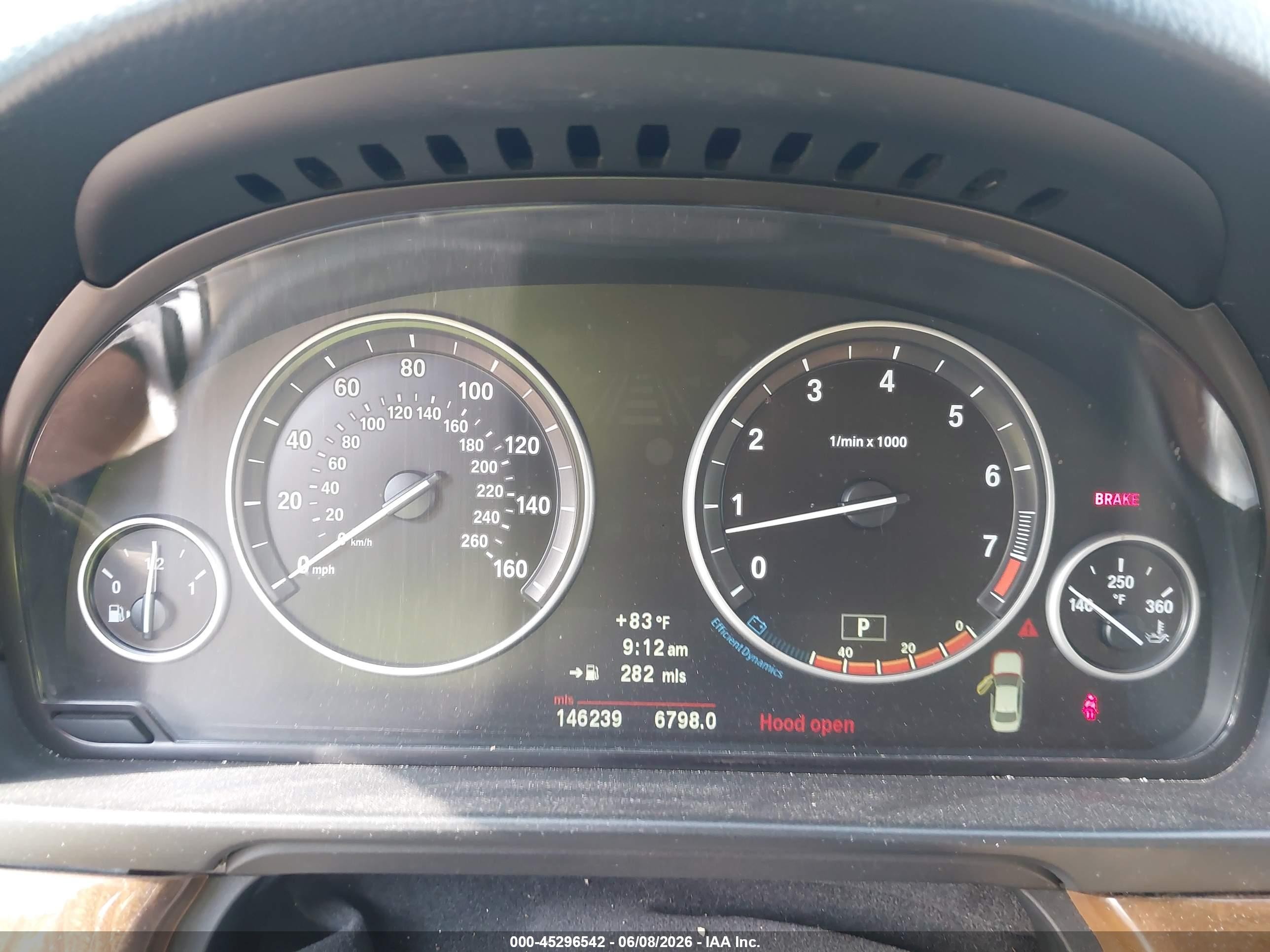 2013 Bmw 535i   White vin: WBAFR7C58DC824362