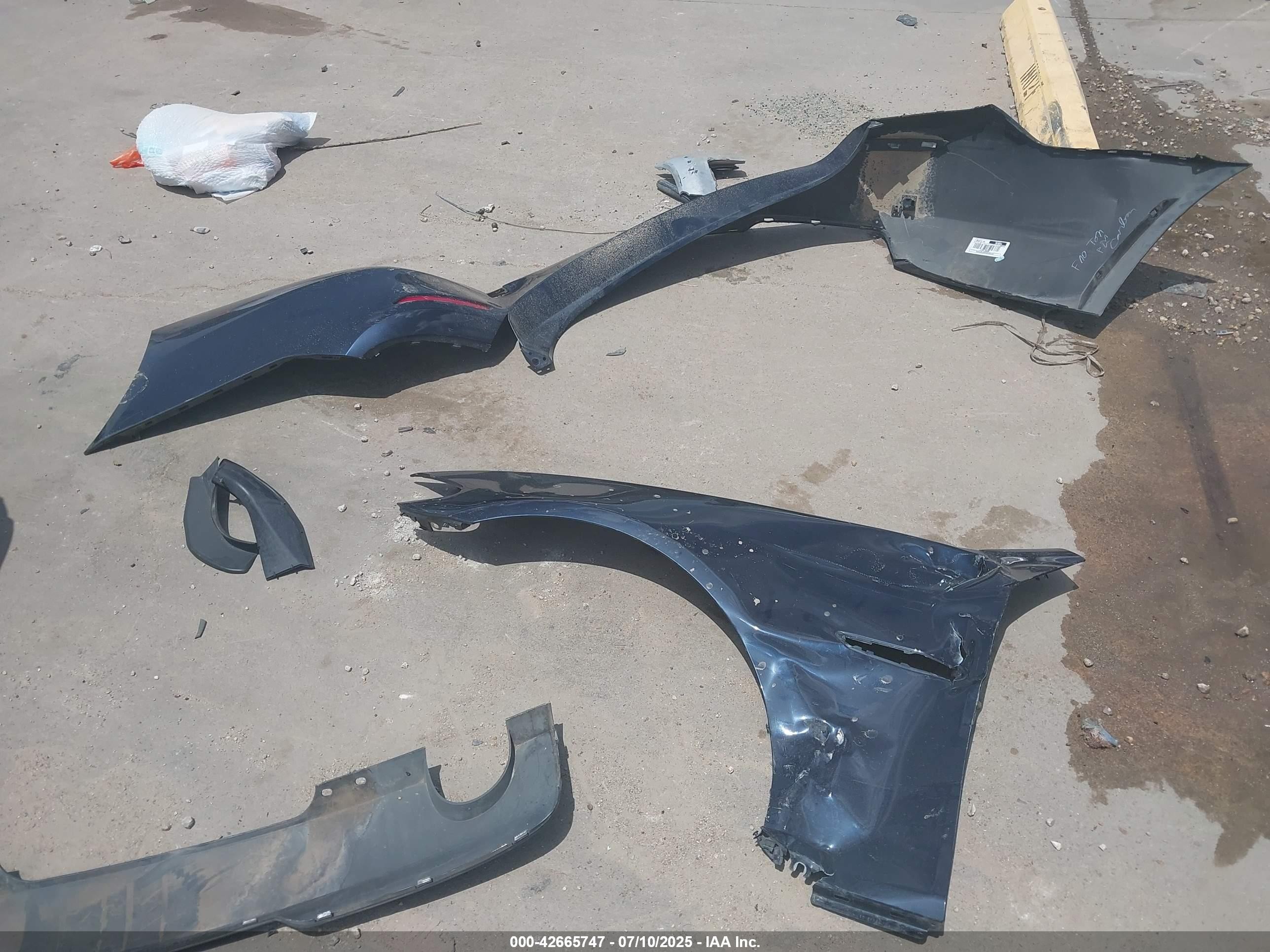 2013 Bmw 535i Черный vin: WBAFR7C58DC829223