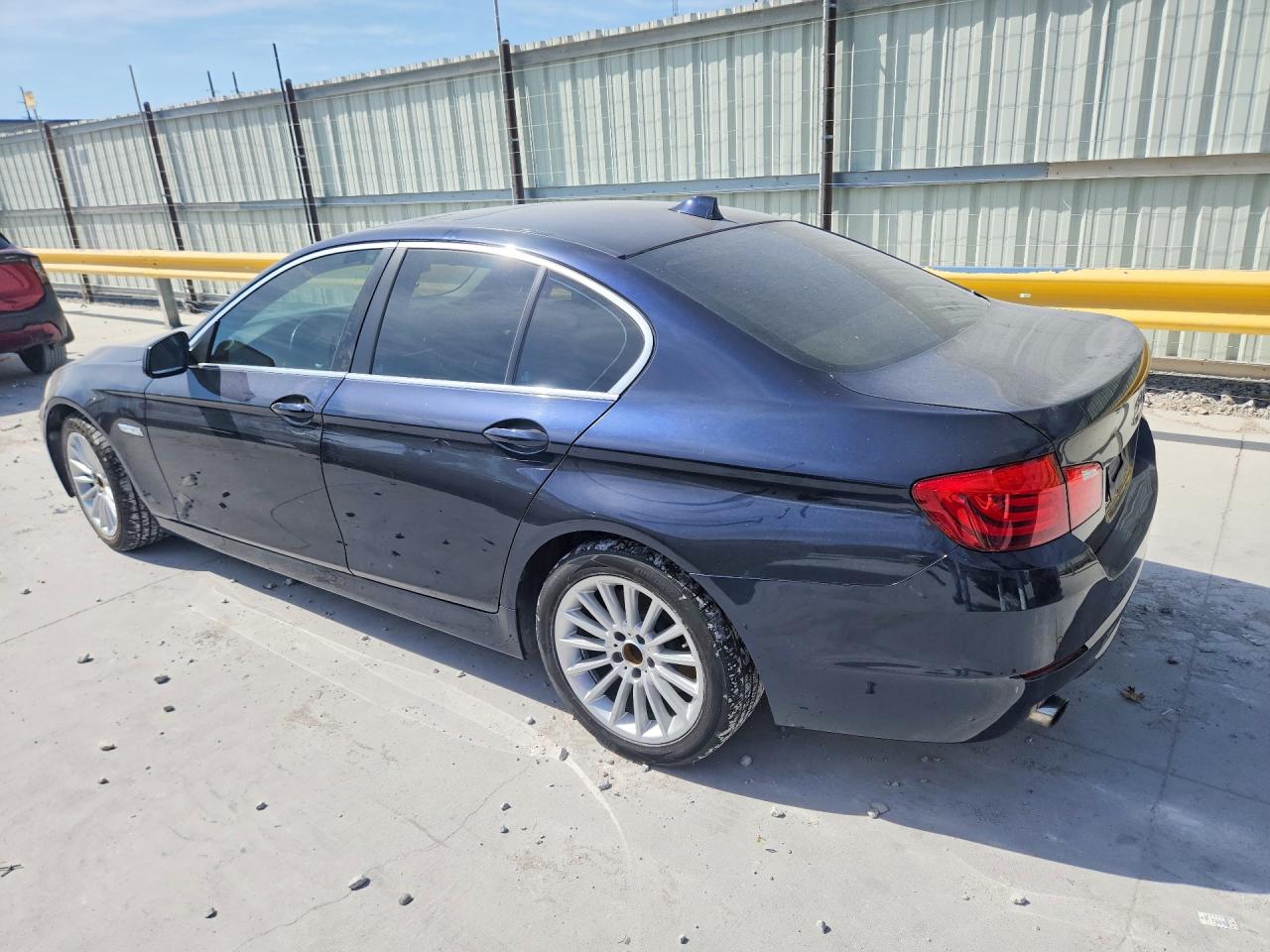 2011 Bmw 535 I Blue vin: WBAFR7C59BC601356