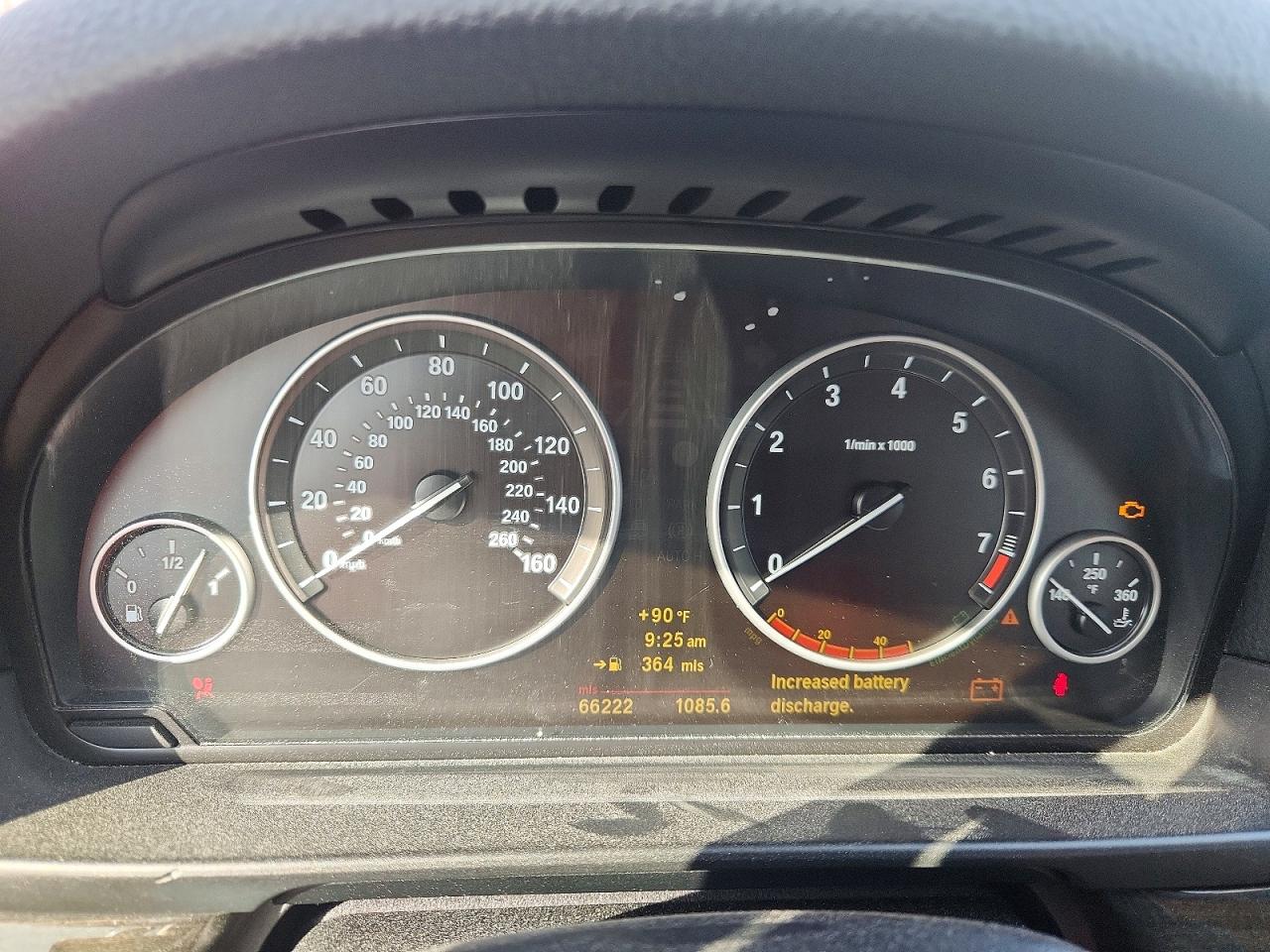2011 Bmw 535 I Blue vin: WBAFR7C59BC601356