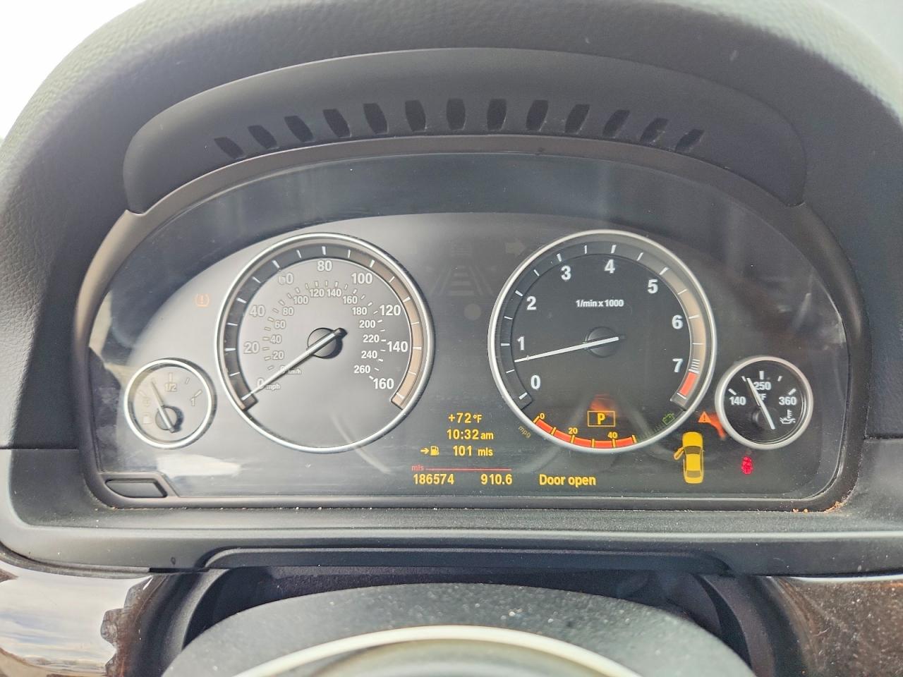 2011 Bmw 535 I Black vin: WBAFR7C59BC601972