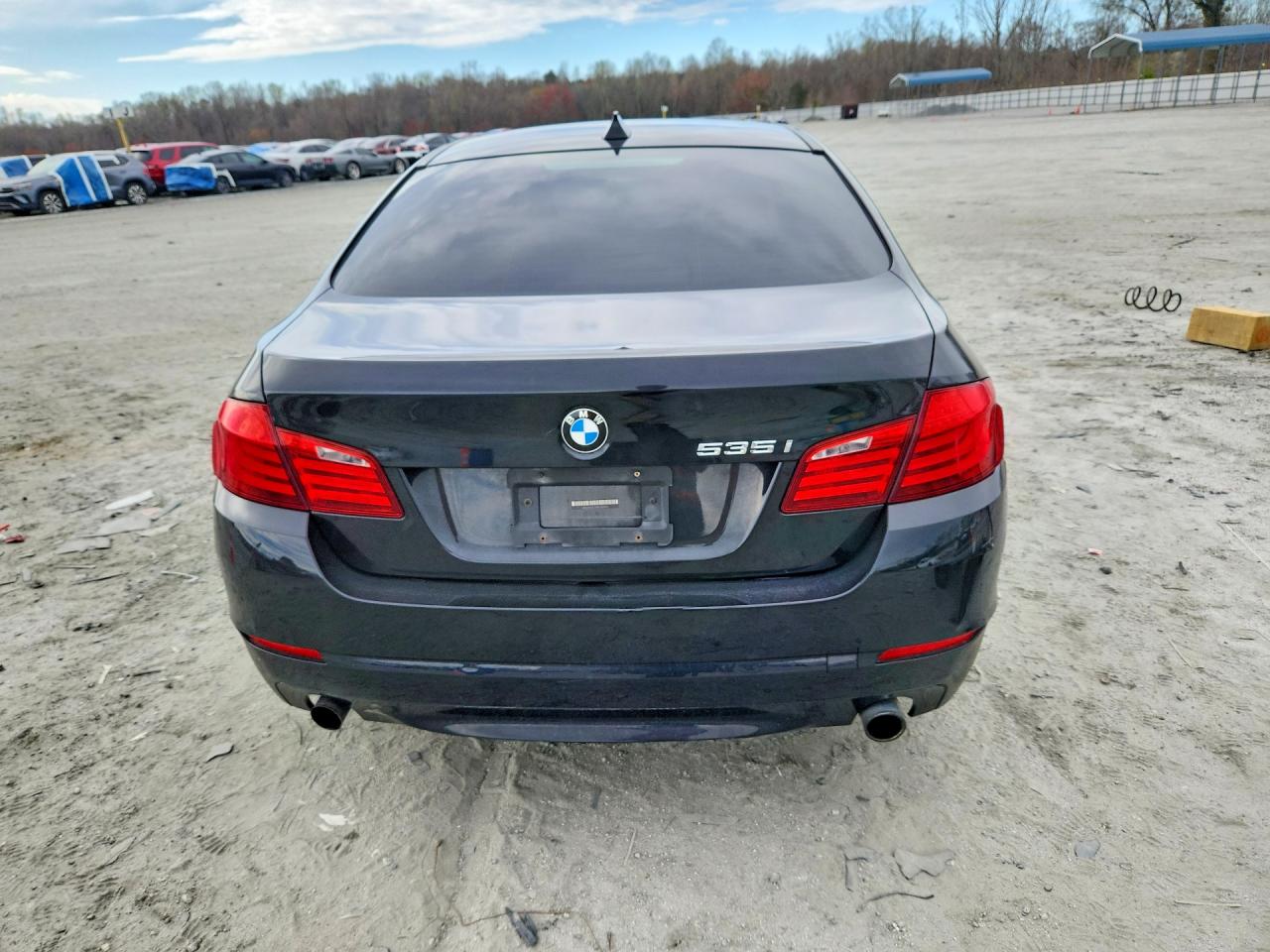2011 Bmw 535 I Black vin: WBAFR7C59BC601972