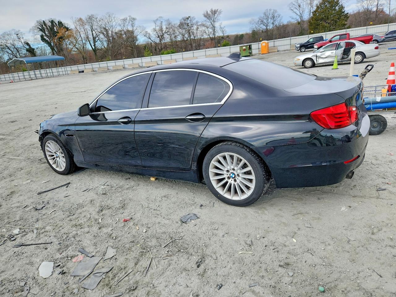 2011 Bmw 535 I Black vin: WBAFR7C59BC601972