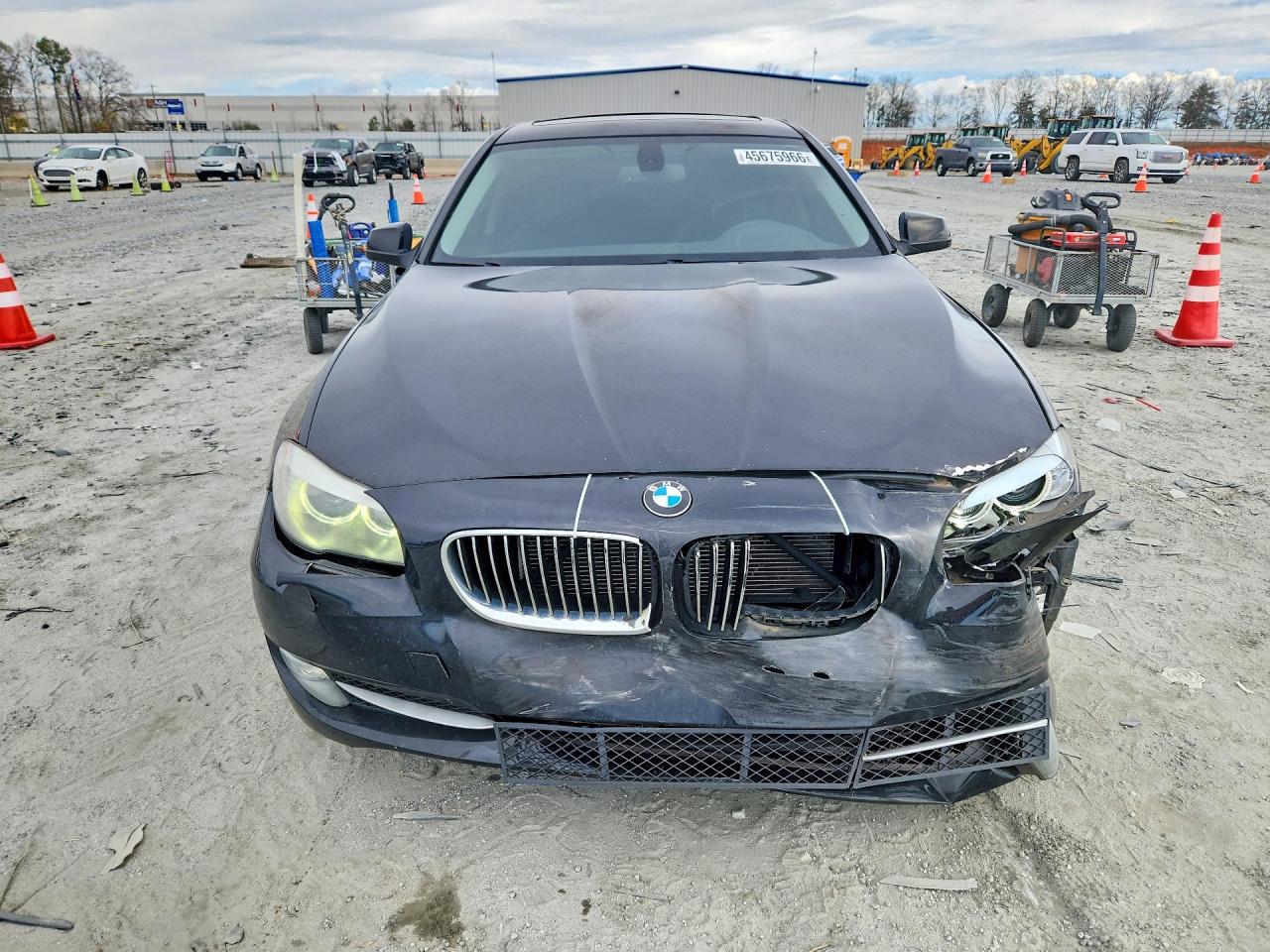 2011 Bmw 535 I Black vin: WBAFR7C59BC601972