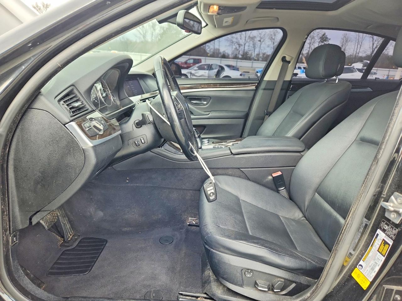 2011 Bmw 535 I Black vin: WBAFR7C59BC601972