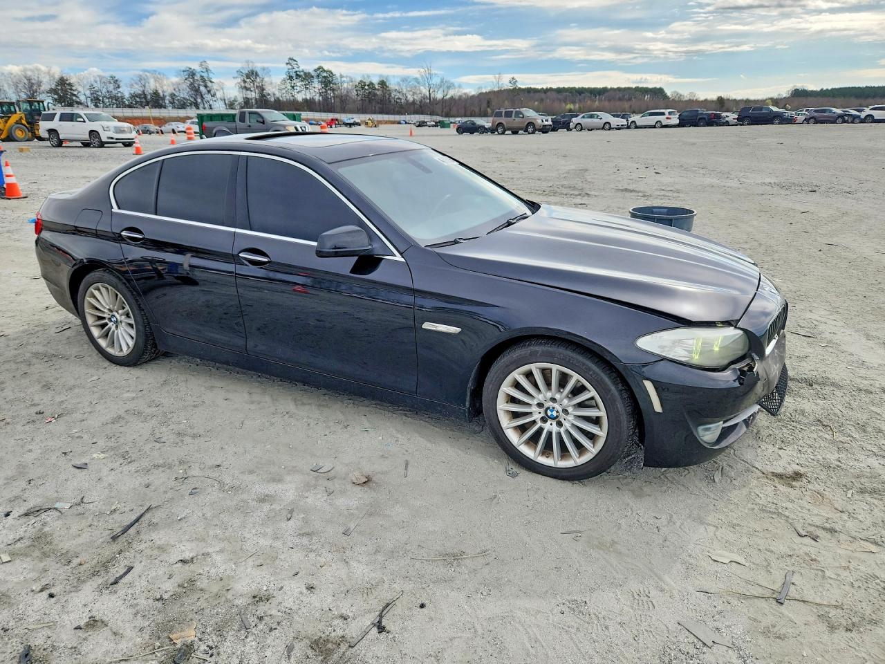 2011 Bmw 535 I Black vin: WBAFR7C59BC601972
