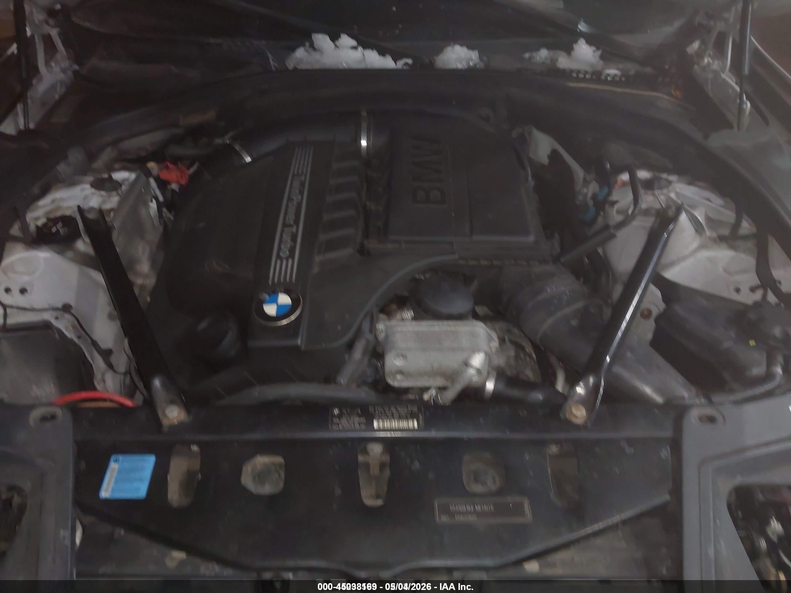 2011 Bmw 535i   Silver vin: WBAFR7C59BC602295