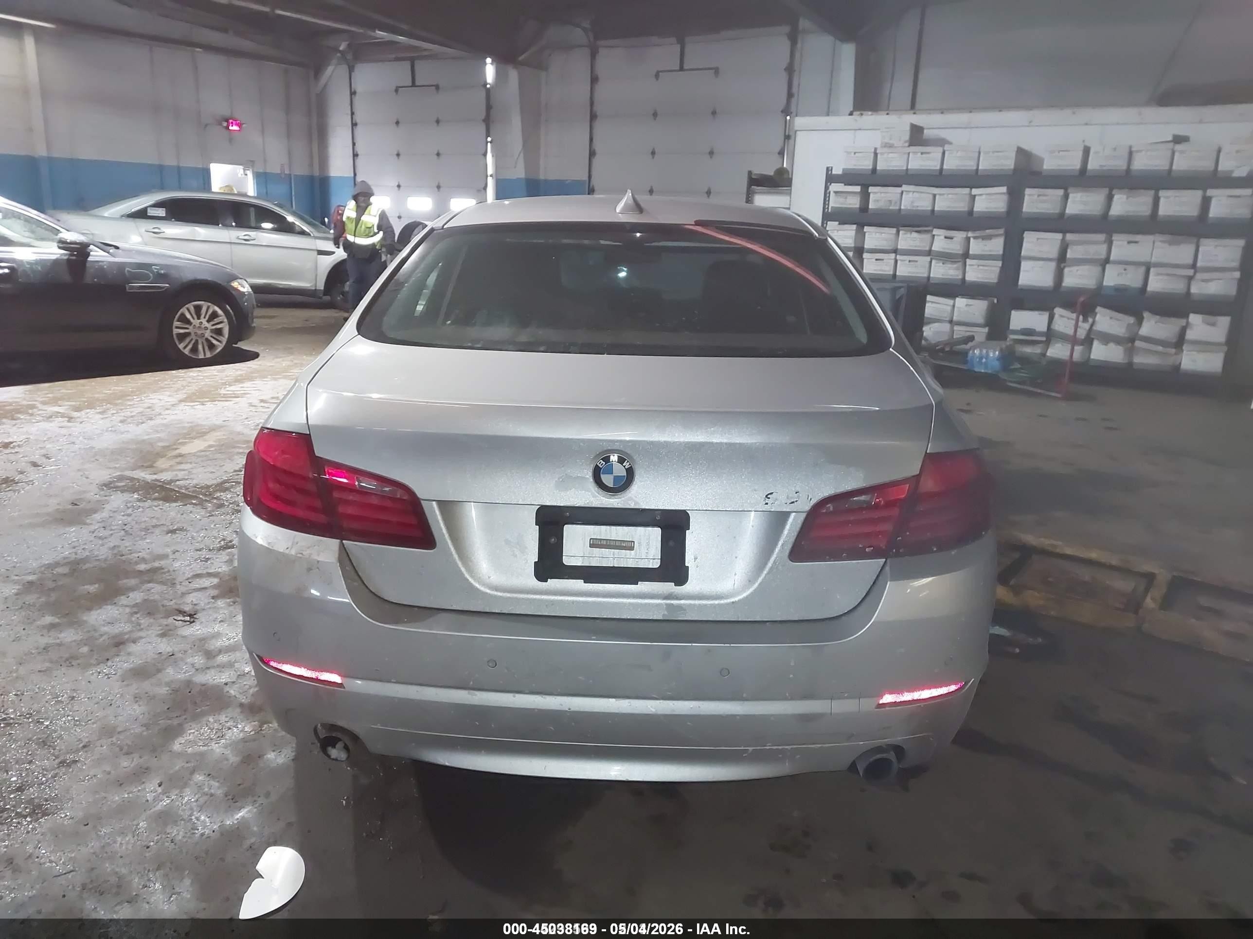 2011 Bmw 535i   Silver vin: WBAFR7C59BC602295