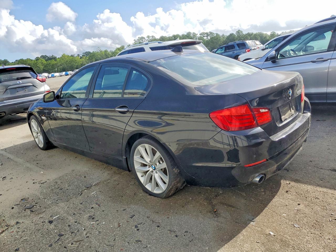 2011 Bmw 535 I Черный vin: WBAFR7C59BC605472