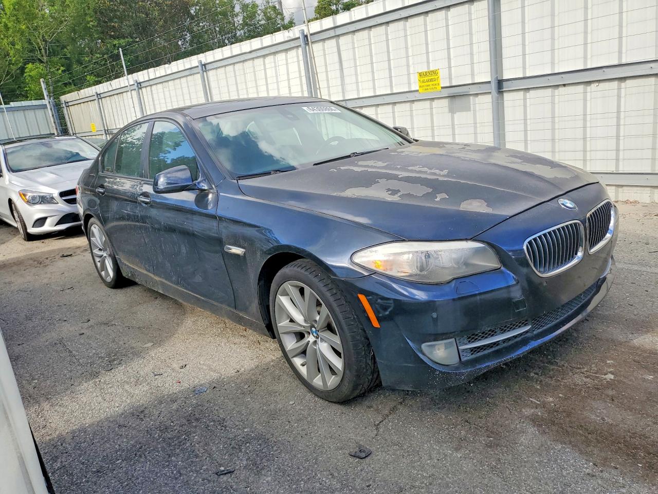 2011 Bmw 535 I Черный vin: WBAFR7C59BC605472