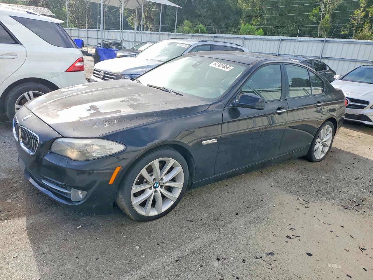 2011 Bmw 535 I Black vin: WBAFR7C59BC605472