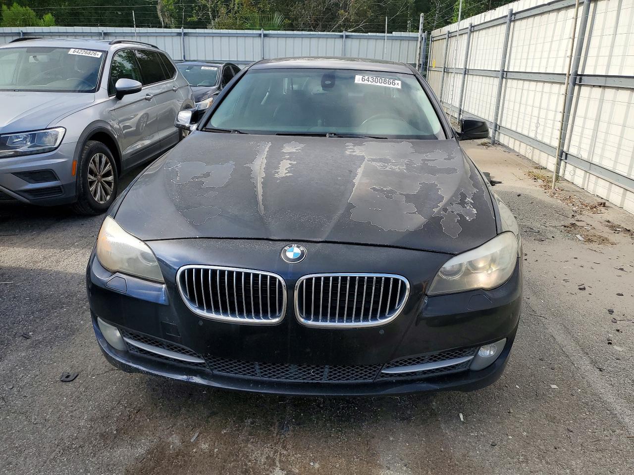 2011 Bmw 535 I Черный vin: WBAFR7C59BC605472