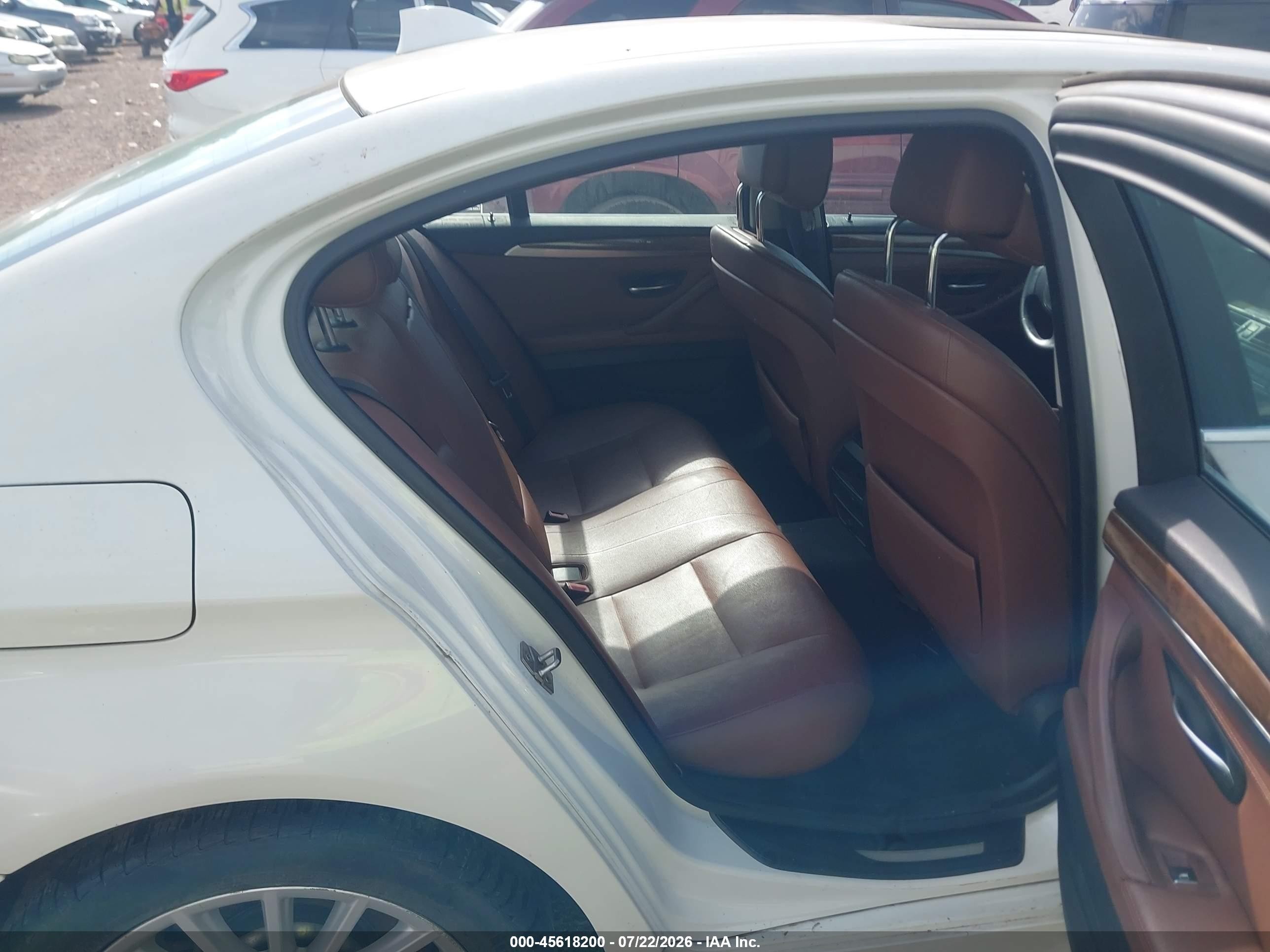2011 Bmw 535i   White vin: WBAFR7C59BC805834