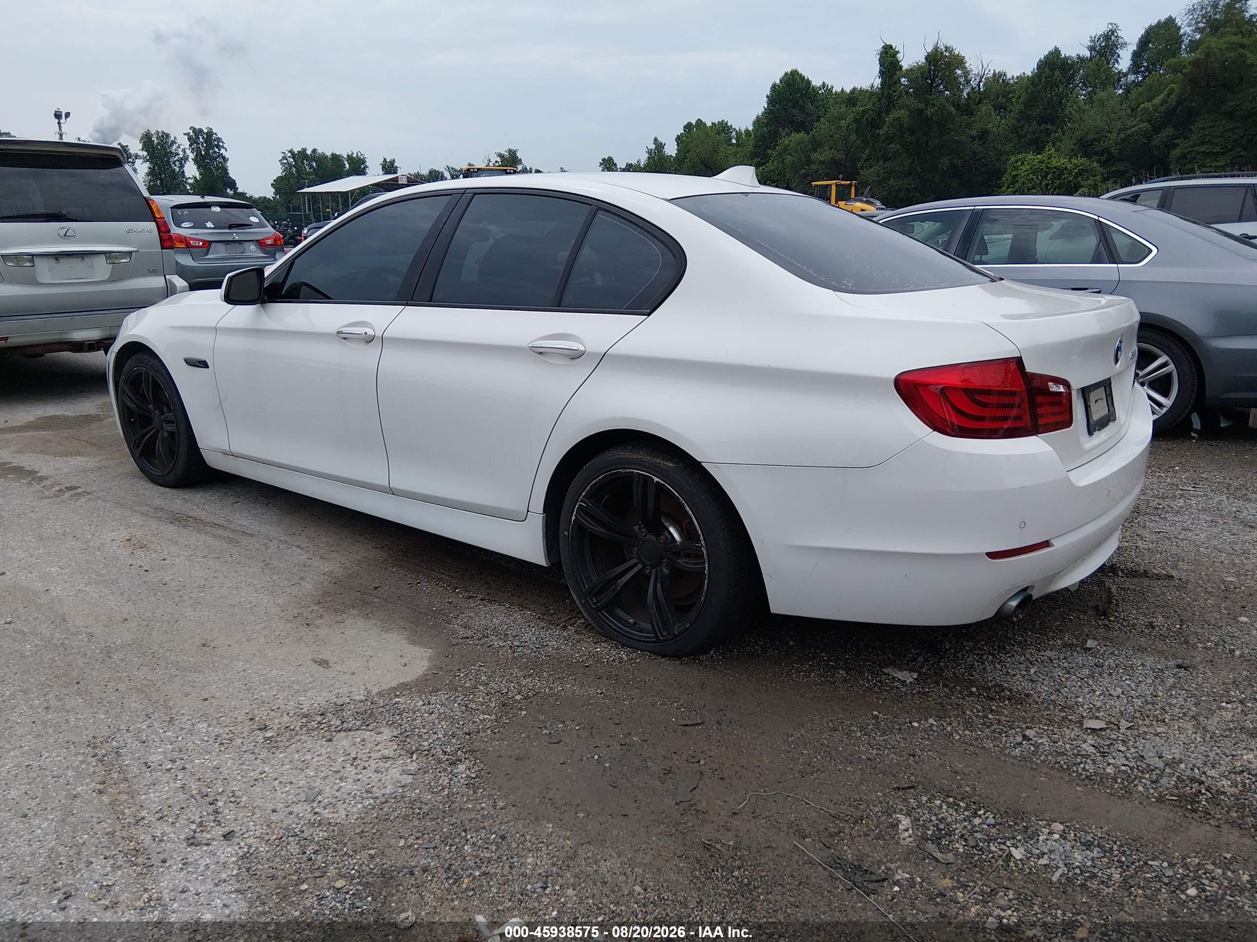 2012 Bmw 535i   White vin: WBAFR7C59CC808220