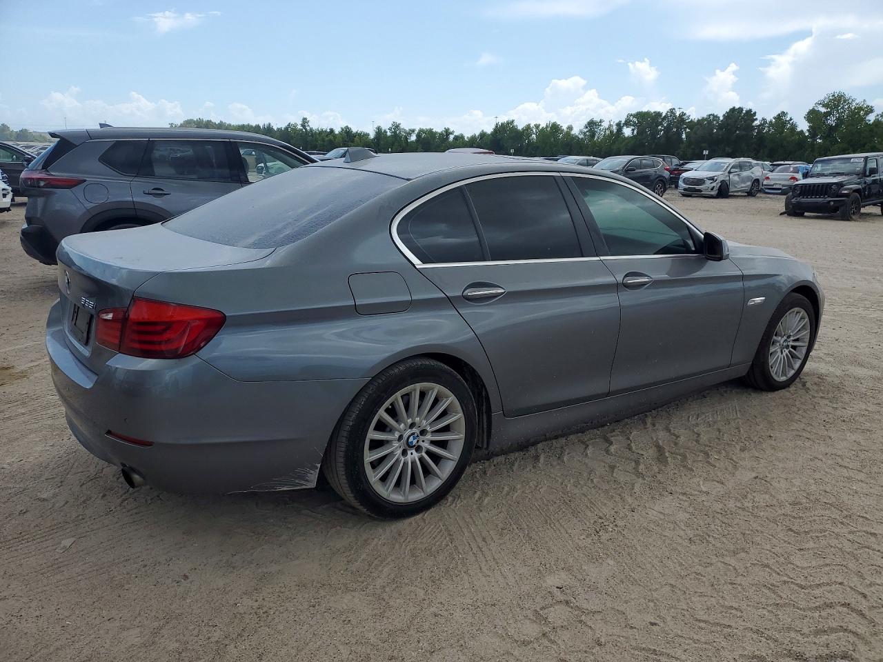 2012 Bmw 535 I Silver vin: WBAFR7C59CC808234