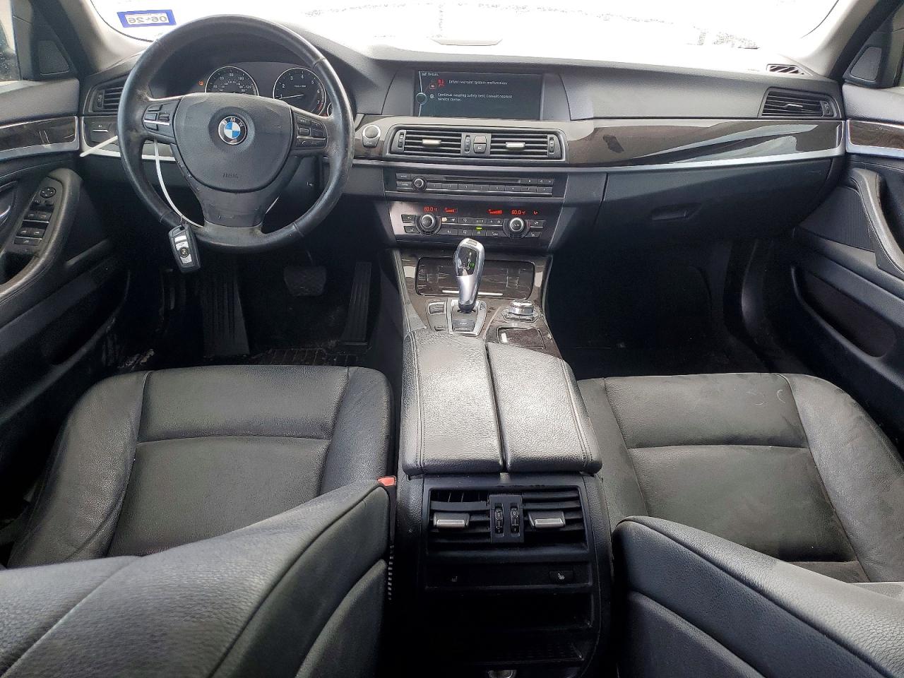 2012 Bmw 535 I Silver vin: WBAFR7C59CC808234