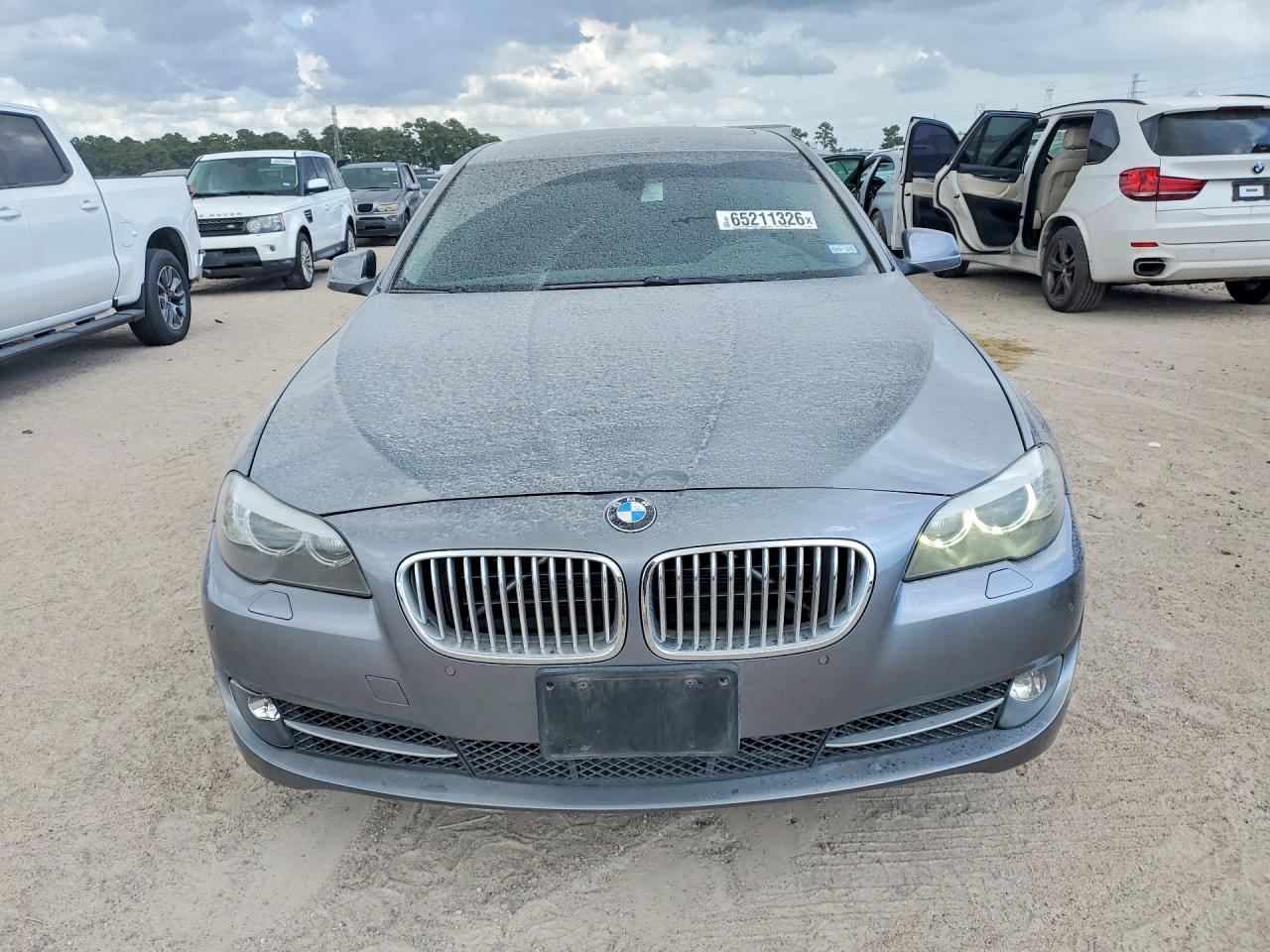 2012 Bmw 535 I Silver vin: WBAFR7C59CC808234