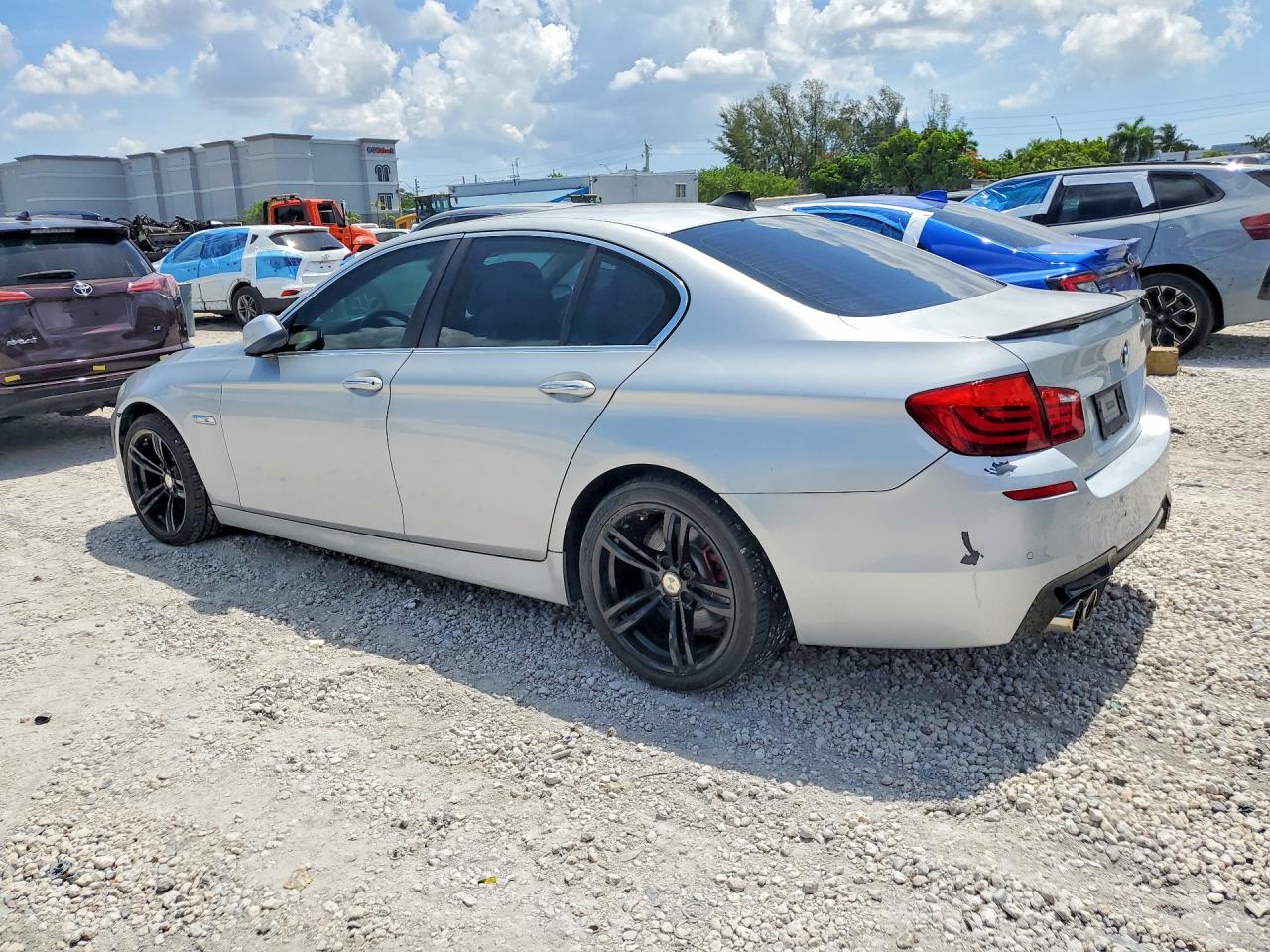 2012 Bmw 535 I Серебряный vin: WBAFR7C59CC811618