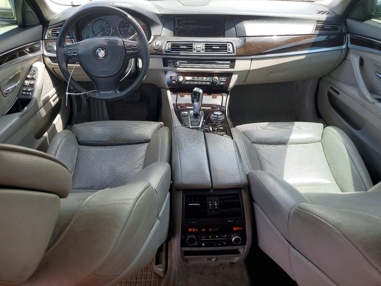 2012 Bmw 535 I Серебряный vin: WBAFR7C59CC811618