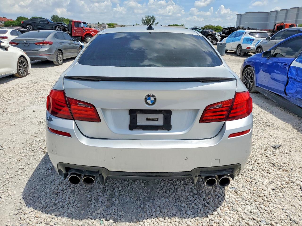 2012 Bmw 535 I Серебряный vin: WBAFR7C59CC811618