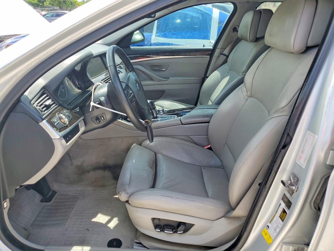 2012 Bmw 535 I Серебряный vin: WBAFR7C59CC811618