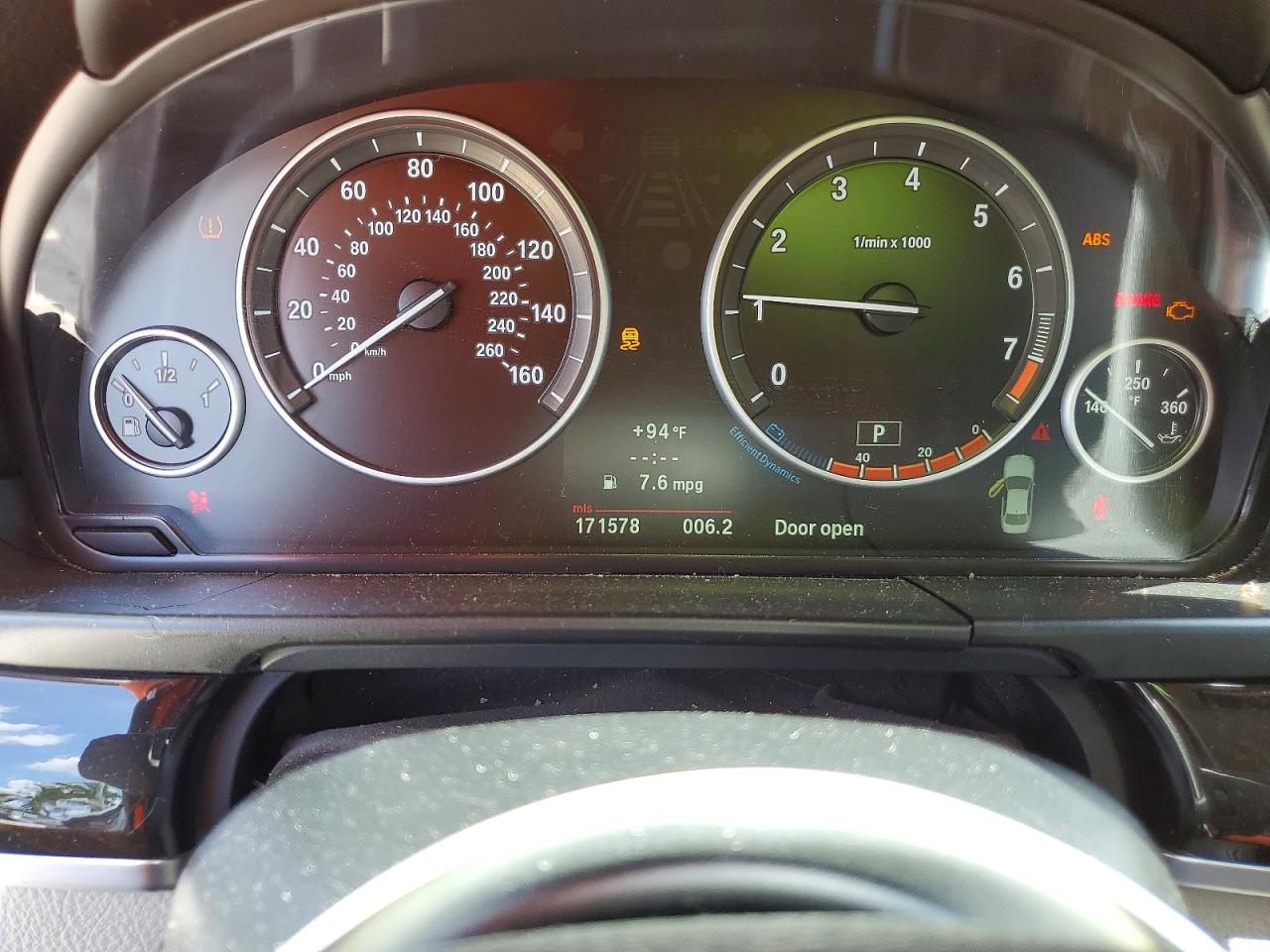 2012 Bmw 535 I Серебряный vin: WBAFR7C59CC811618