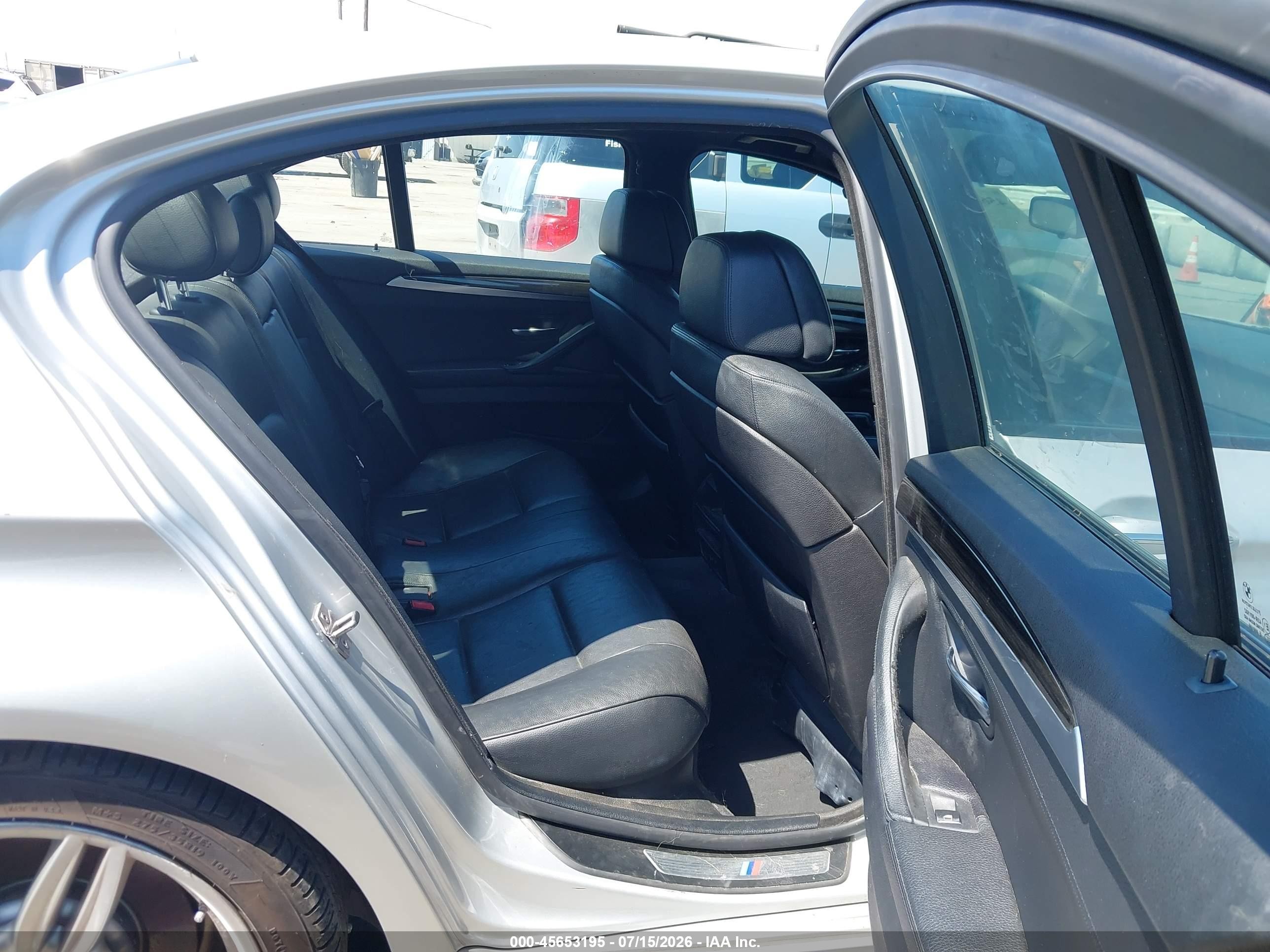 2013 Bmw 535i   Silver vin: WBAFR7C59DC817288