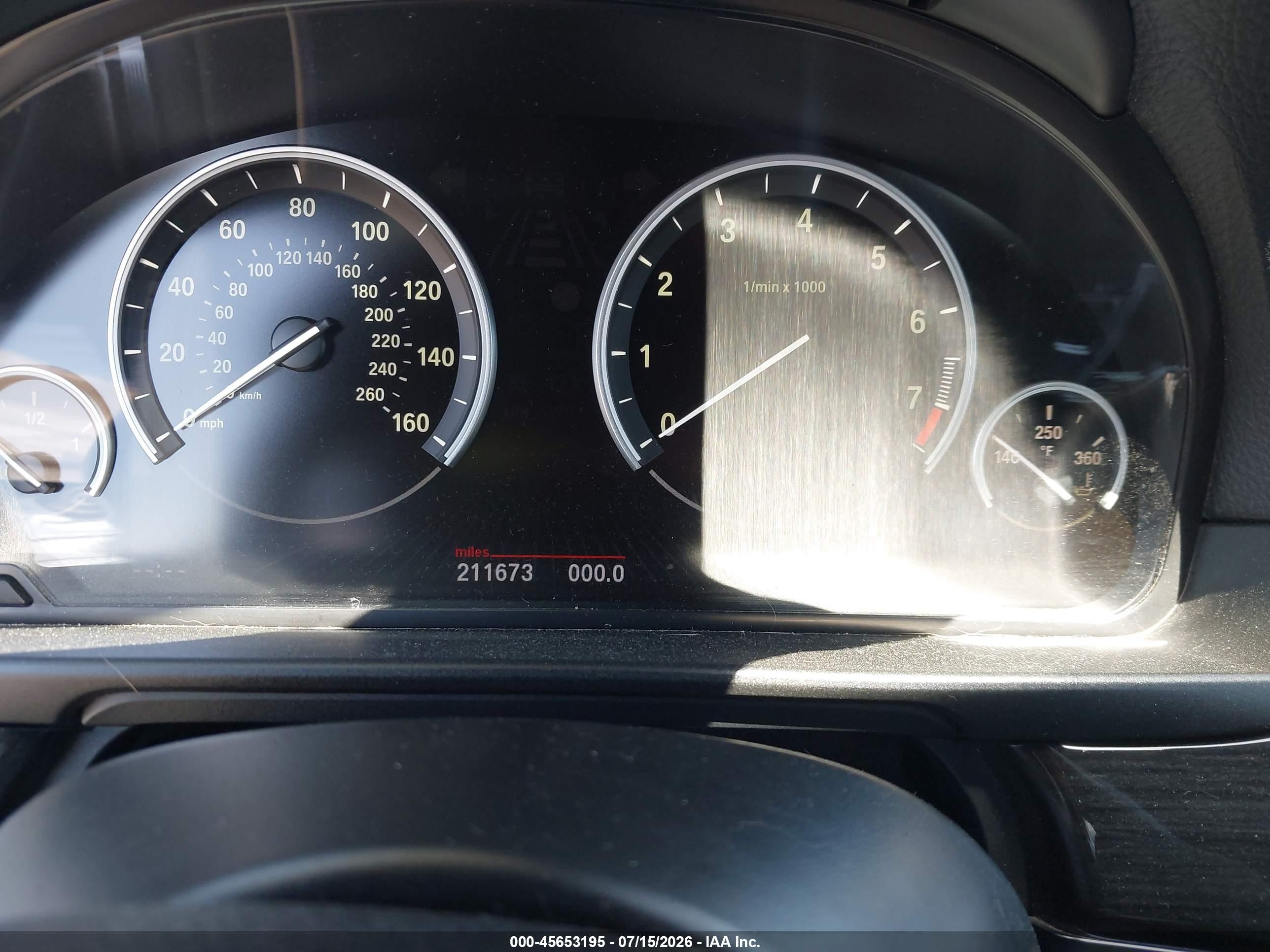 2013 Bmw 535i   Silver vin: WBAFR7C59DC817288