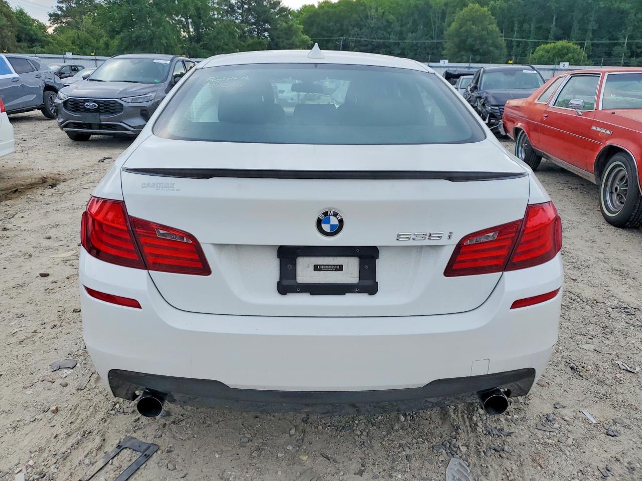 2013 Bmw 535 I Белый vin: WBAFR7C59DC817324