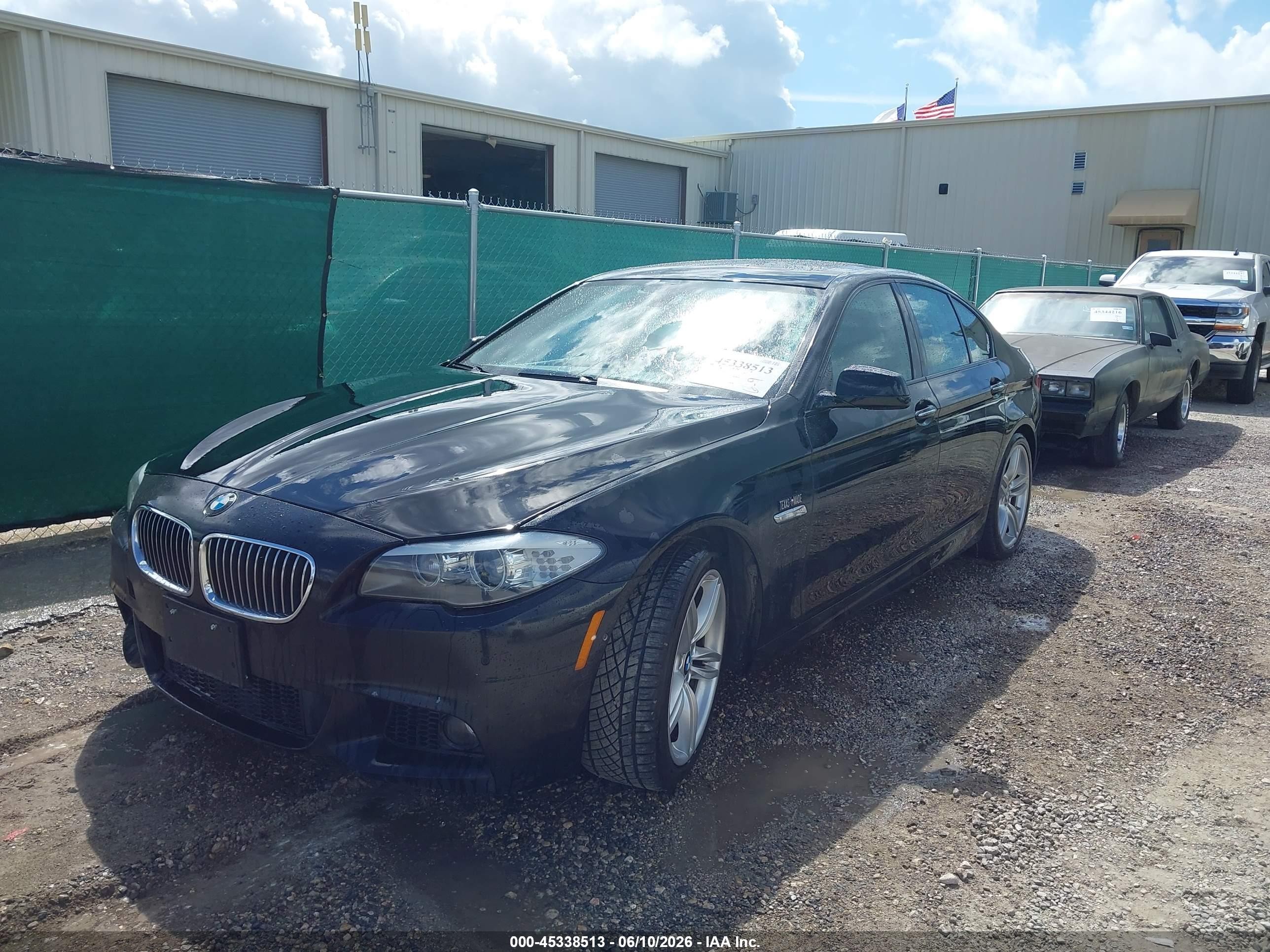 2013 Bmw 535i   Black vin: WBAFR7C59DC822457