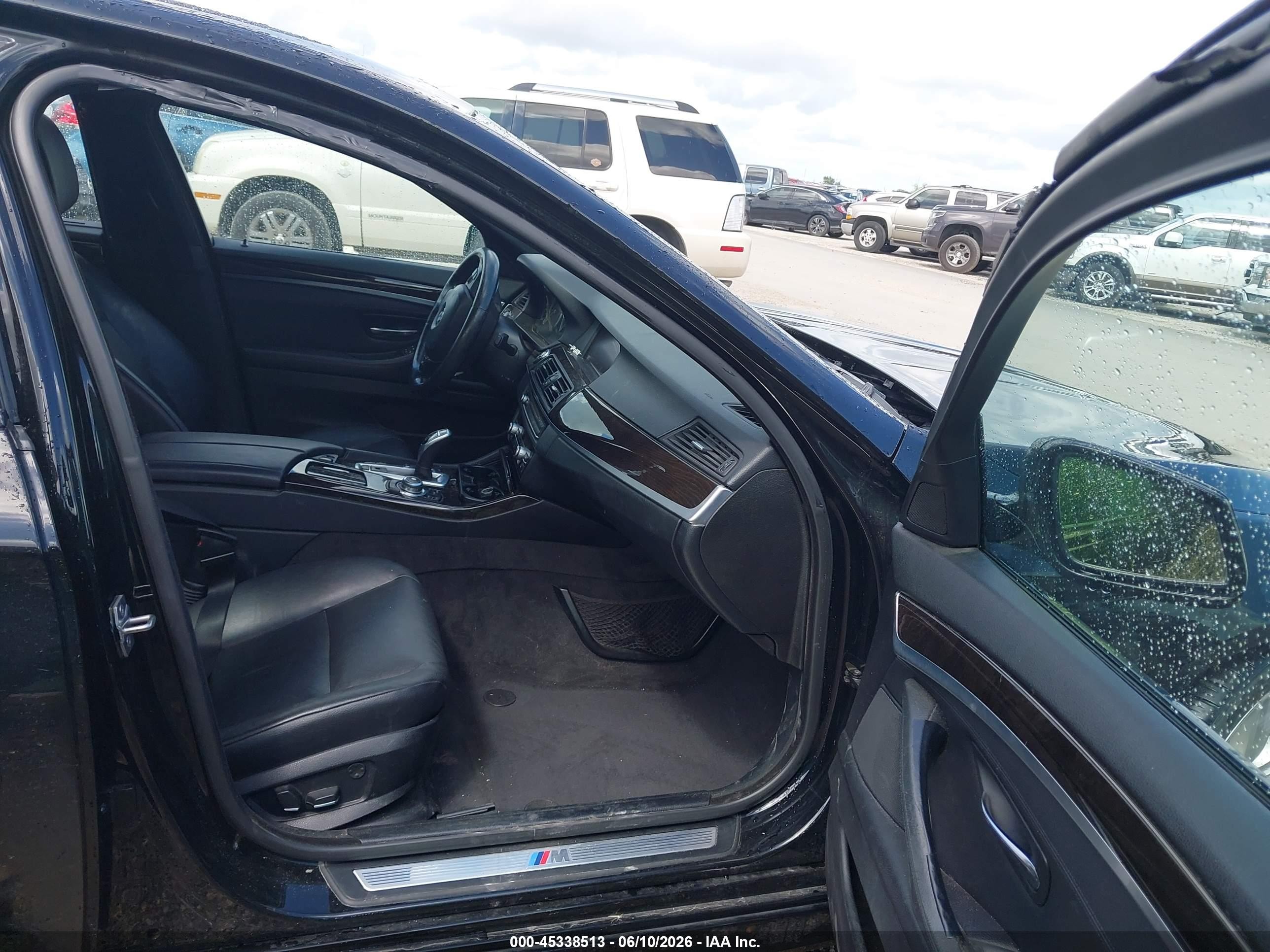 2013 Bmw 535i   Black vin: WBAFR7C59DC822457