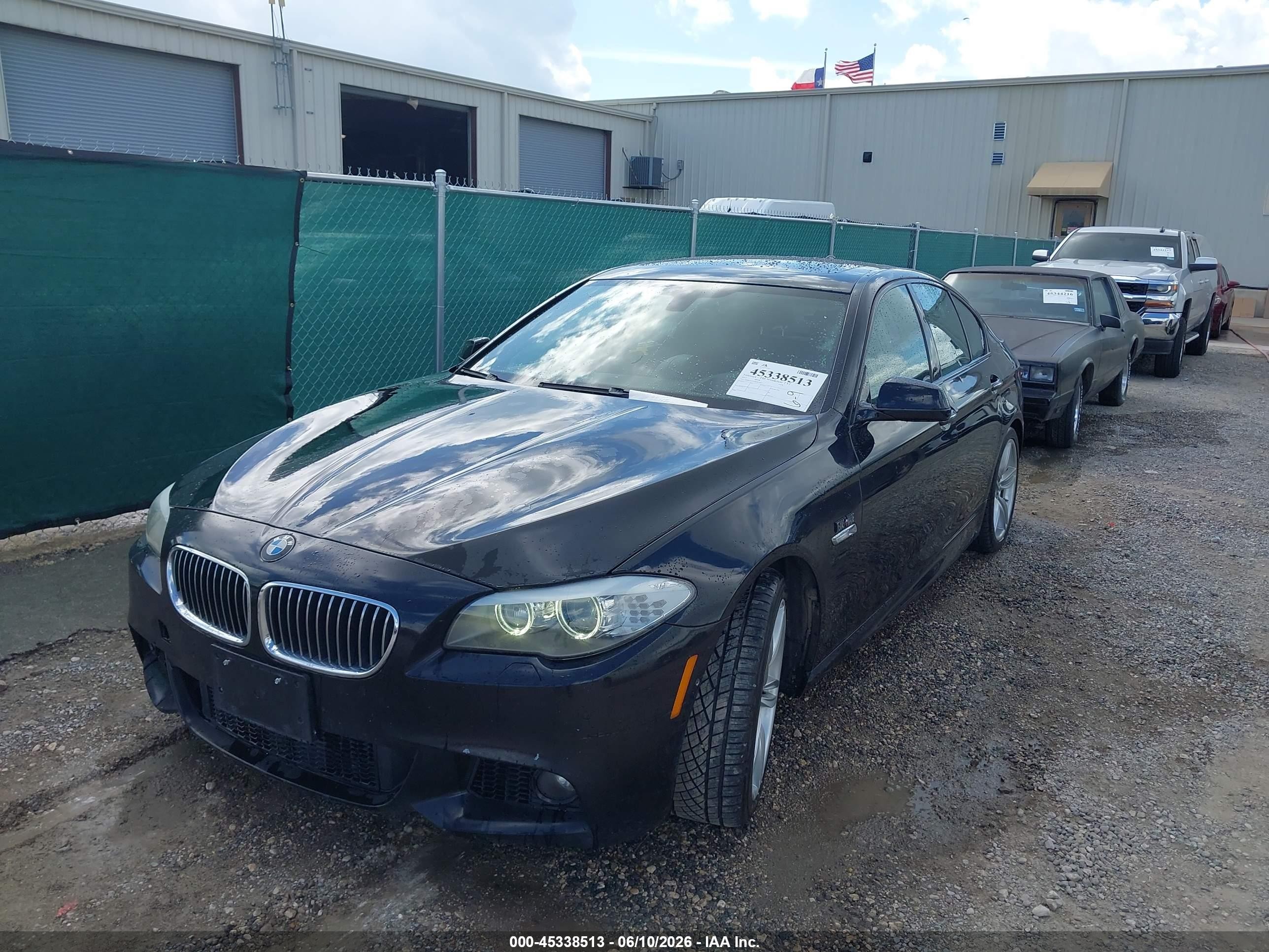 2013 Bmw 535i   Black vin: WBAFR7C59DC822457