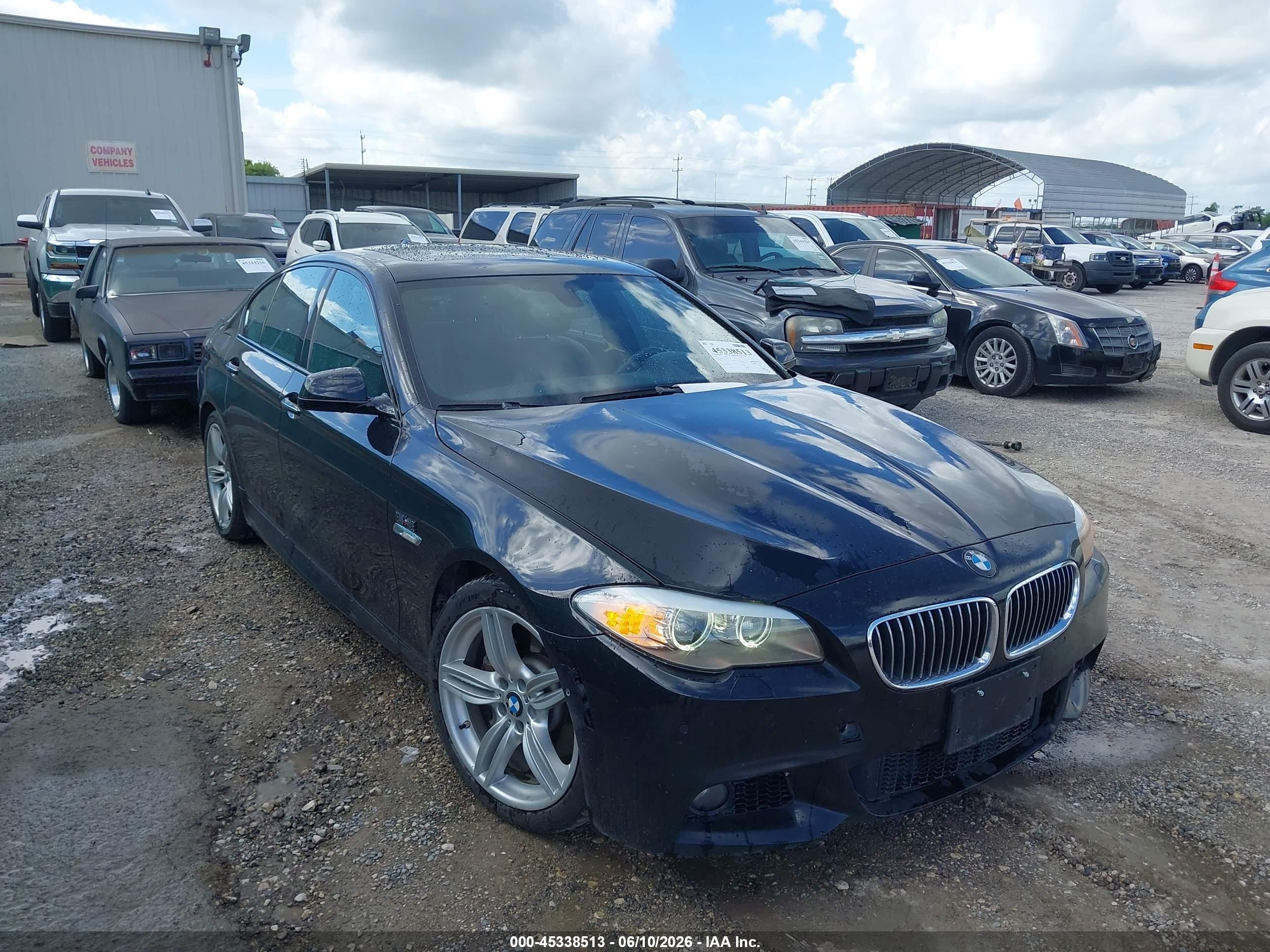 2013 Bmw 535i   Black vin: WBAFR7C59DC822457