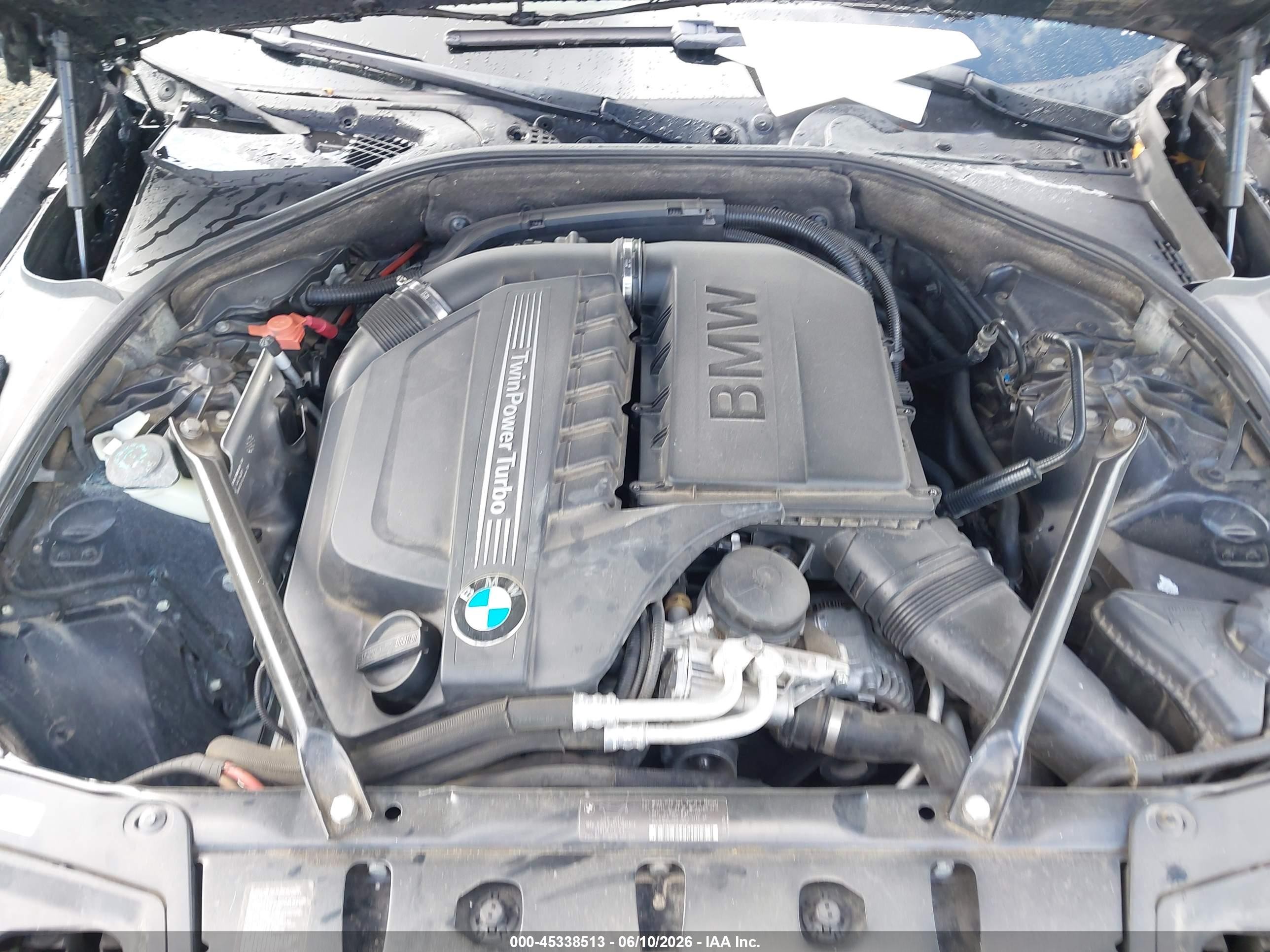2013 Bmw 535i   Black vin: WBAFR7C59DC822457