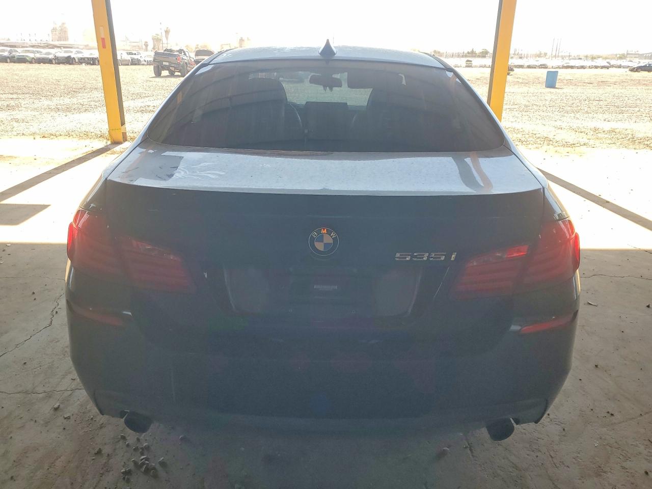 2013 Bmw 535 I Black vin: WBAFR7C59DC823026