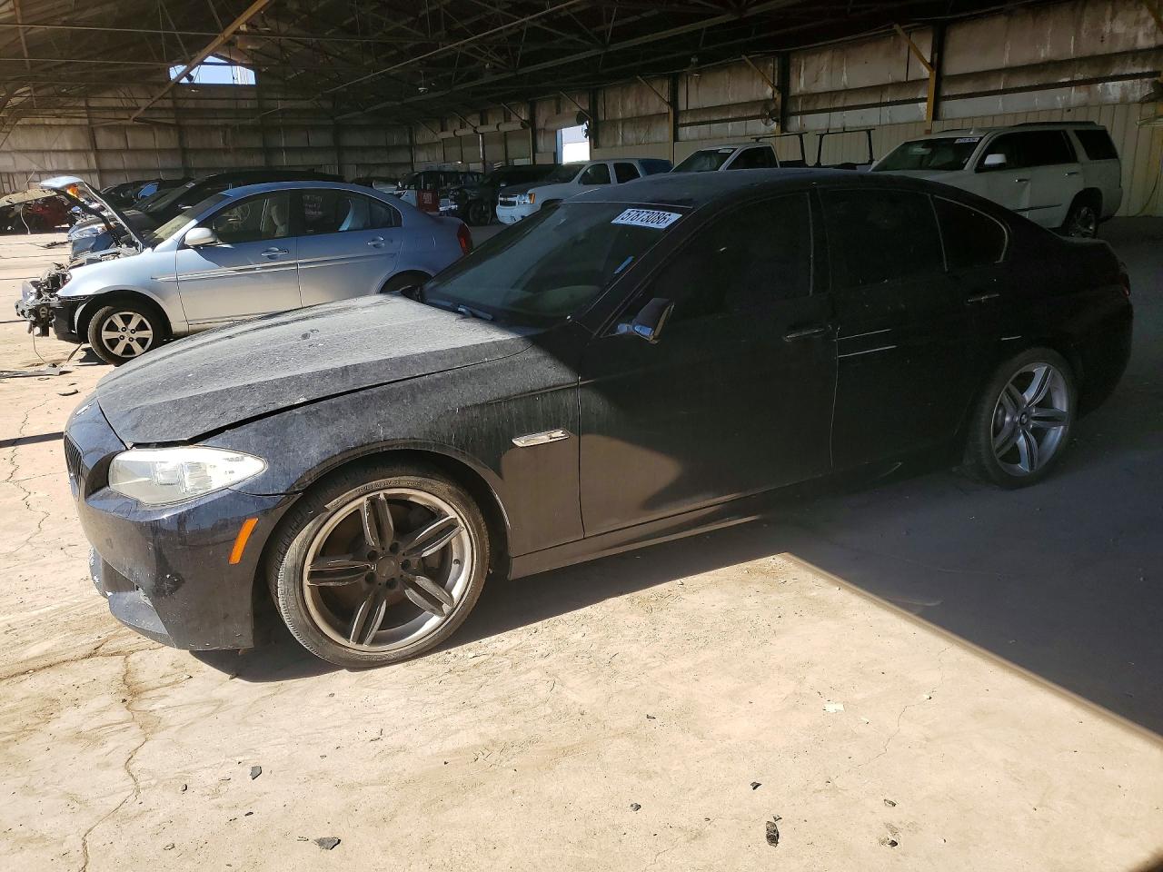 2013 Bmw 535 I Black vin: WBAFR7C59DC823026
