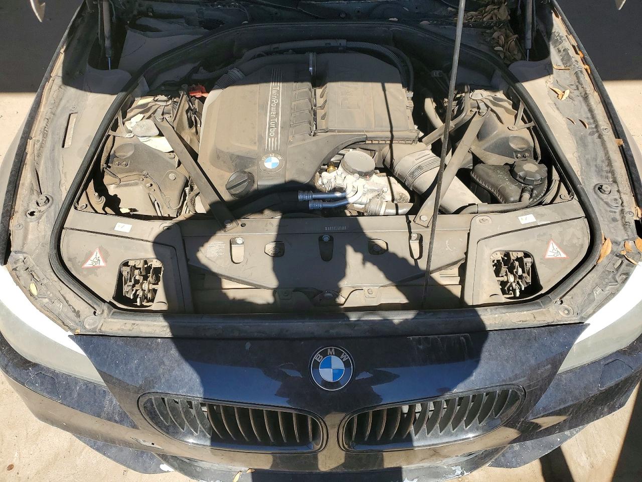 2013 Bmw 535 I Black vin: WBAFR7C59DC823026