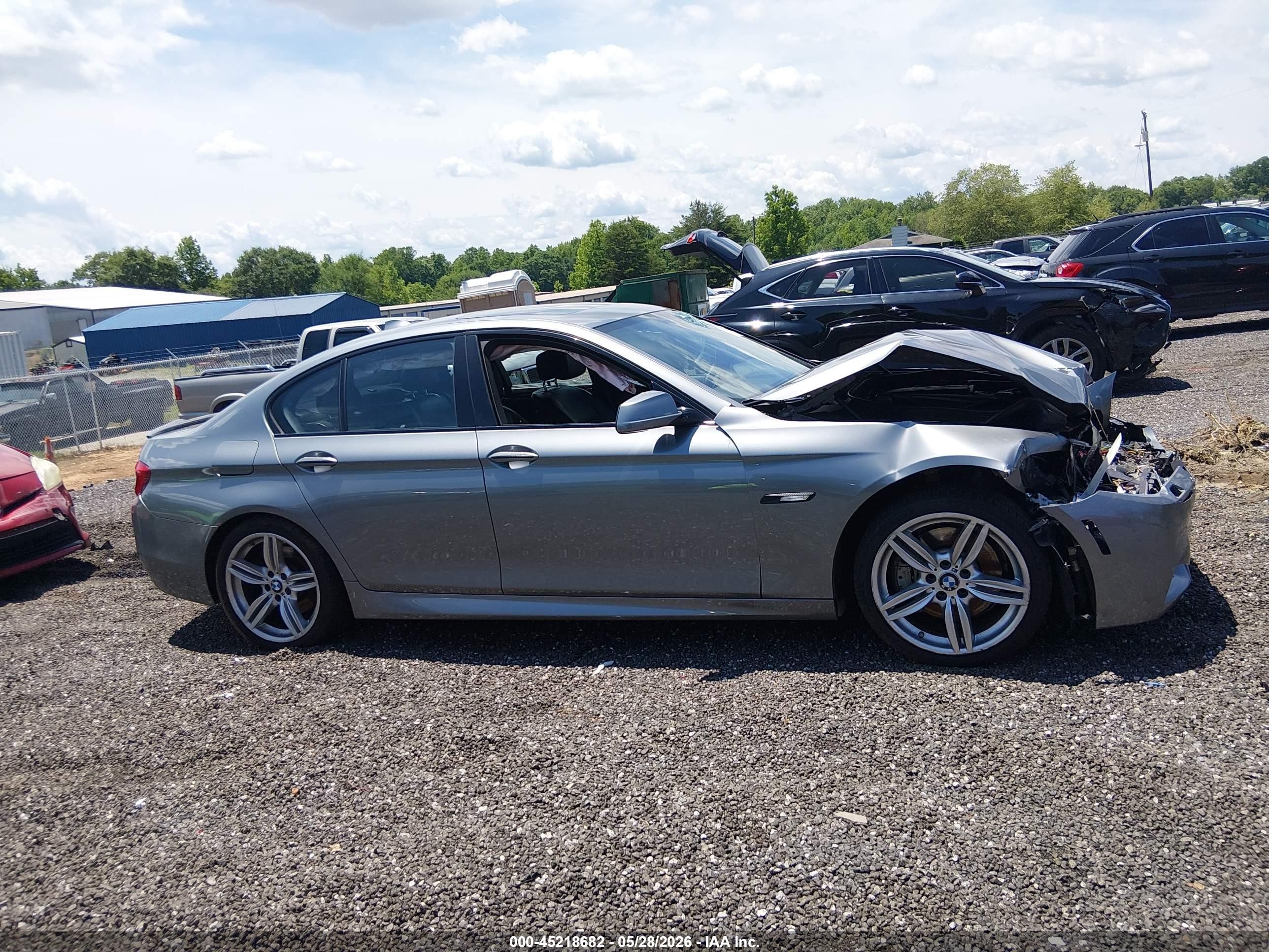 2013 Bmw 535i   Серый vin: WBAFR7C59DC828338