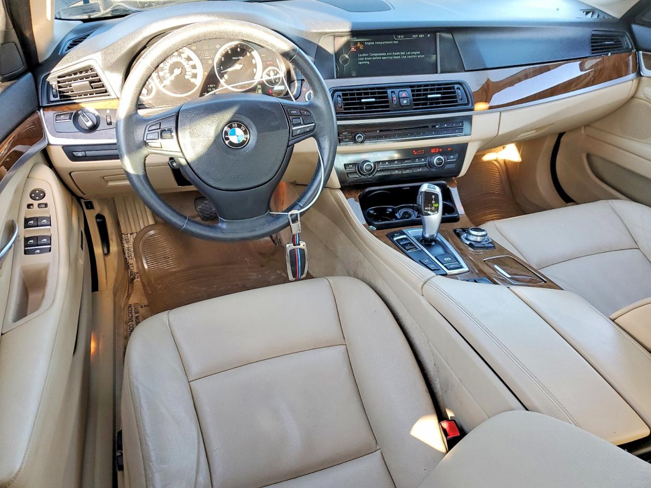 2013 Bmw 535 I Black vin: WBAFR7C59DC828436