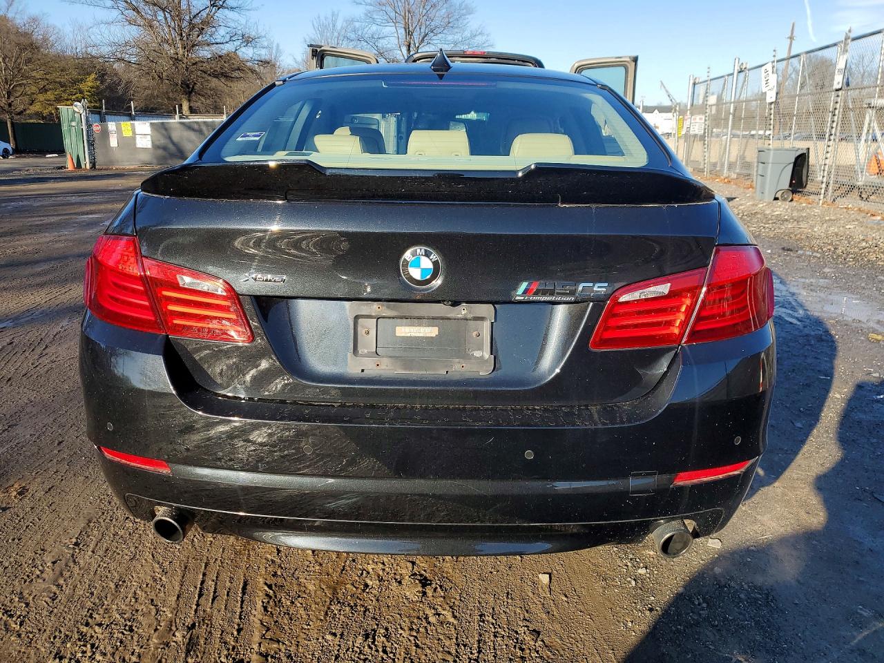 2013 Bmw 535 I Black vin: WBAFR7C59DC828436