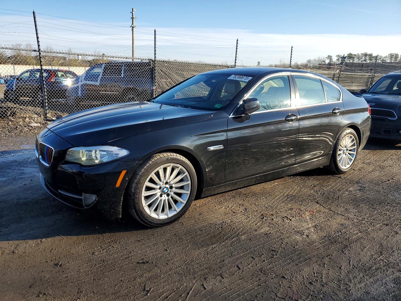2013 Bmw 535 I Black vin: WBAFR7C59DC828436