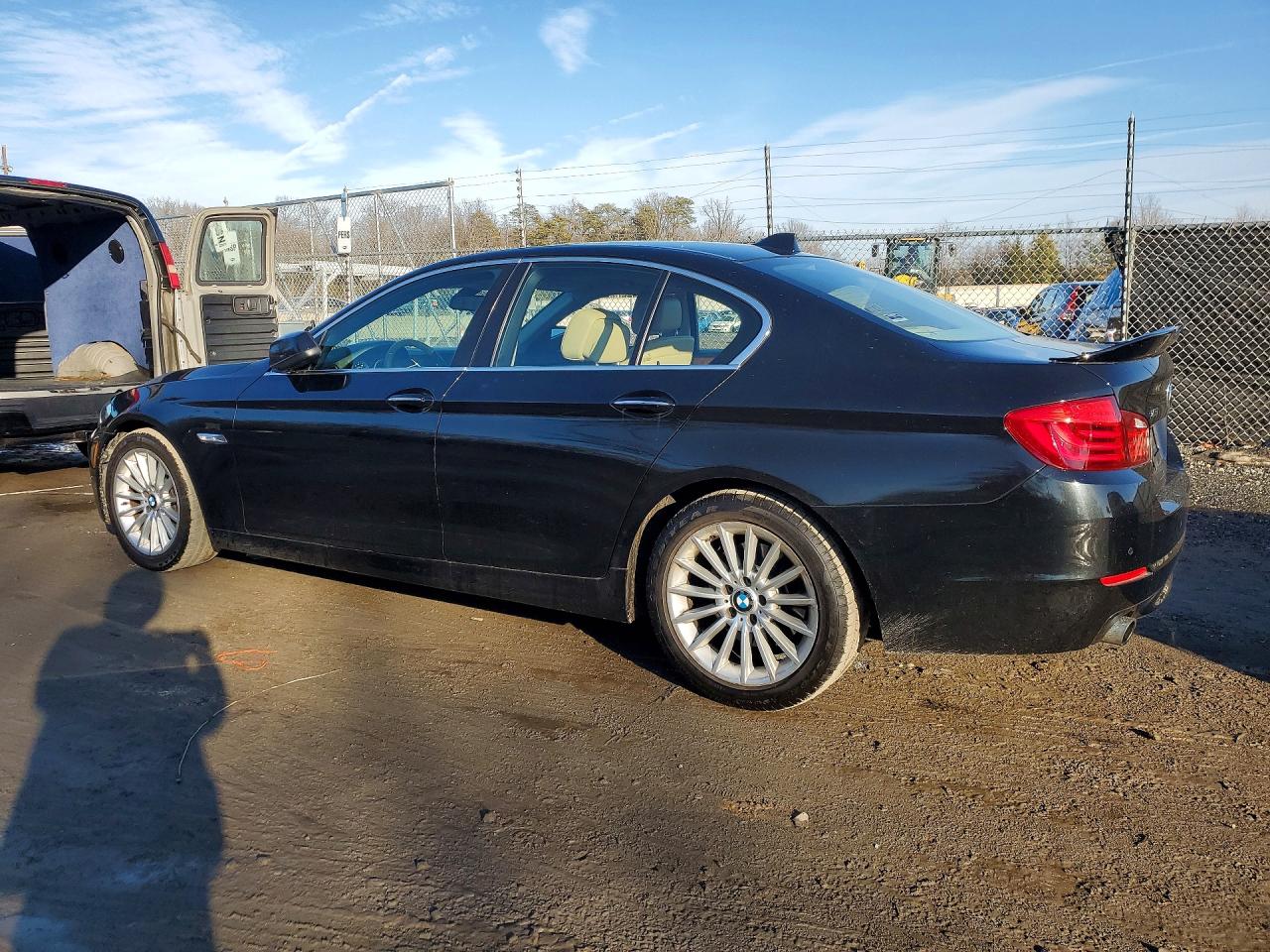 2013 Bmw 535 I Black vin: WBAFR7C59DC828436