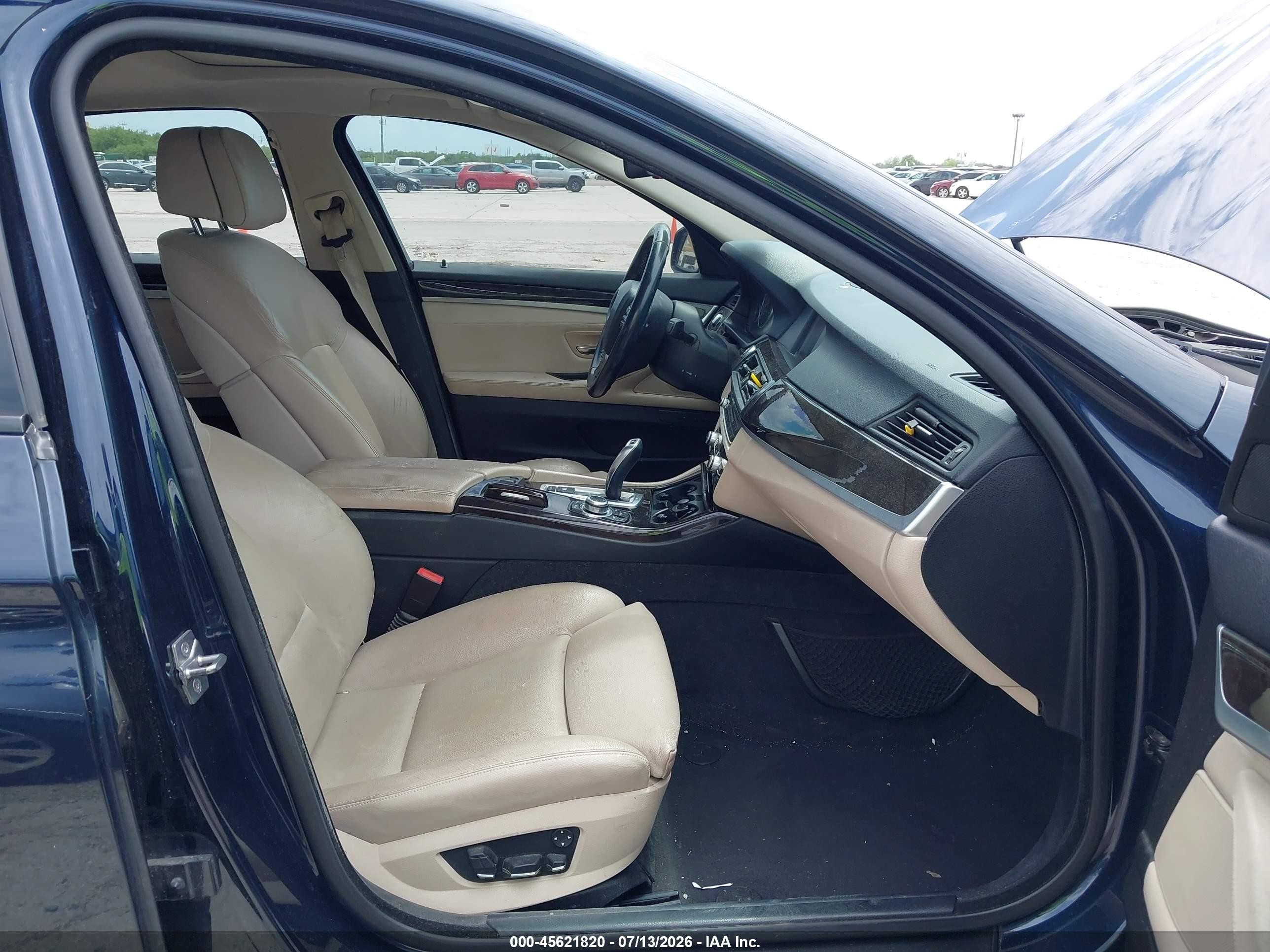 2011 Bmw 535i   Dark Blue vin: WBAFR7C5XBC603004