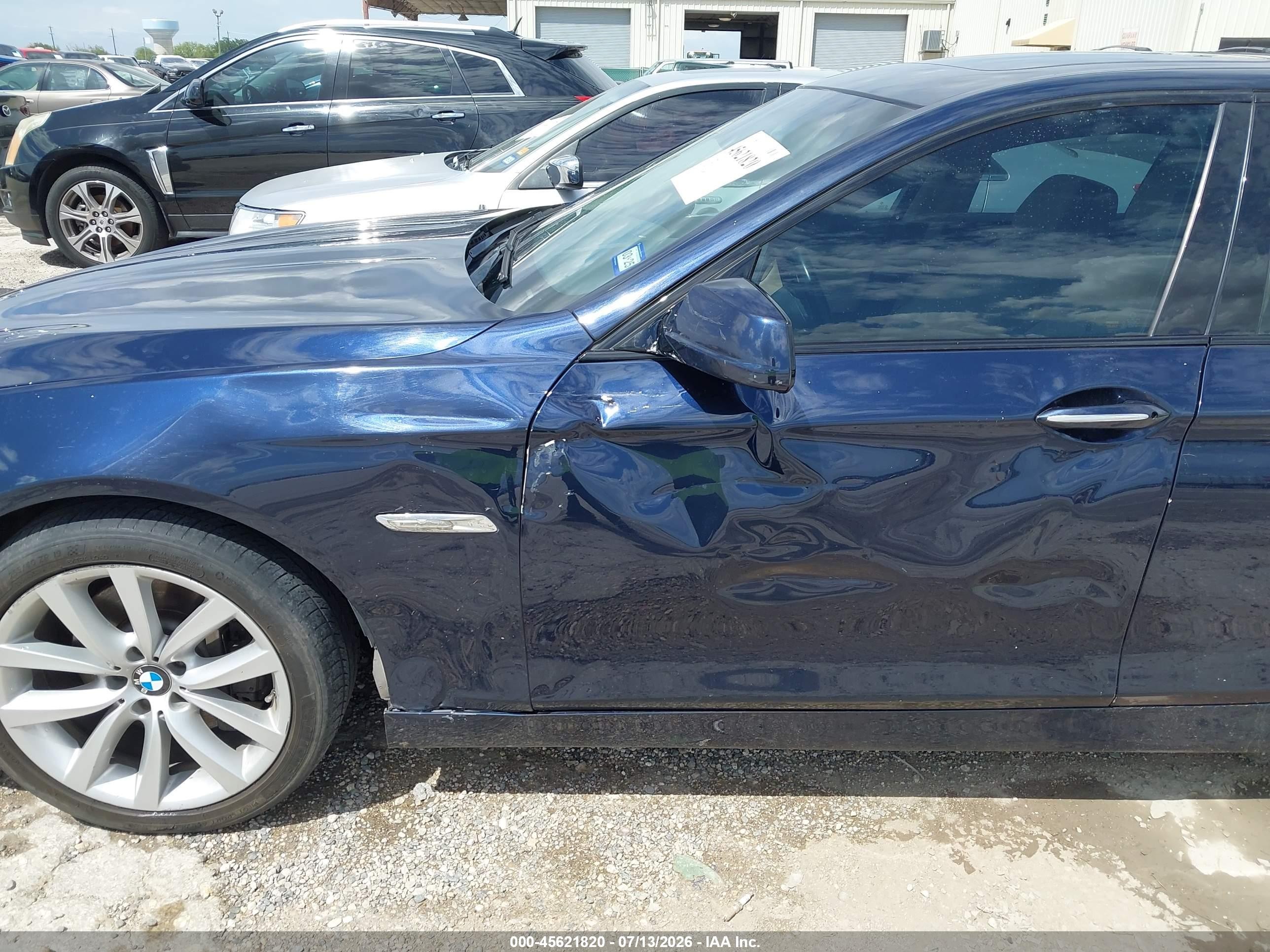 2011 Bmw 535i   Dark Blue vin: WBAFR7C5XBC603004