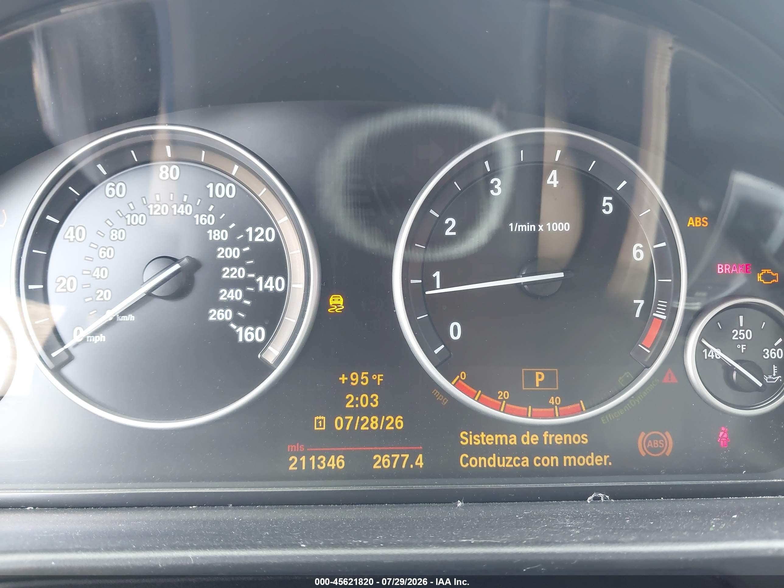 2011 Bmw 535i   Dark Blue vin: WBAFR7C5XBC603004