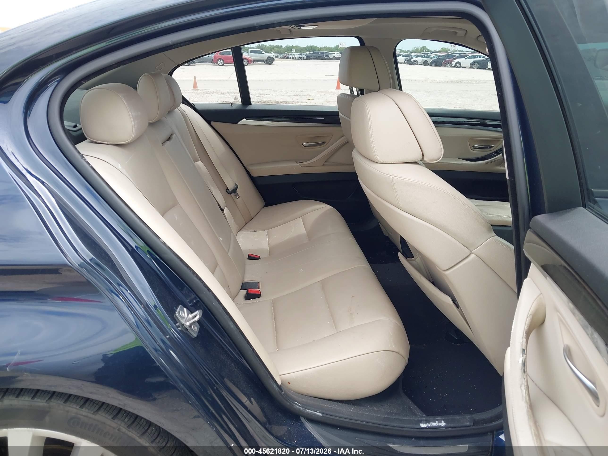 2011 Bmw 535i   Dark Blue vin: WBAFR7C5XBC603004