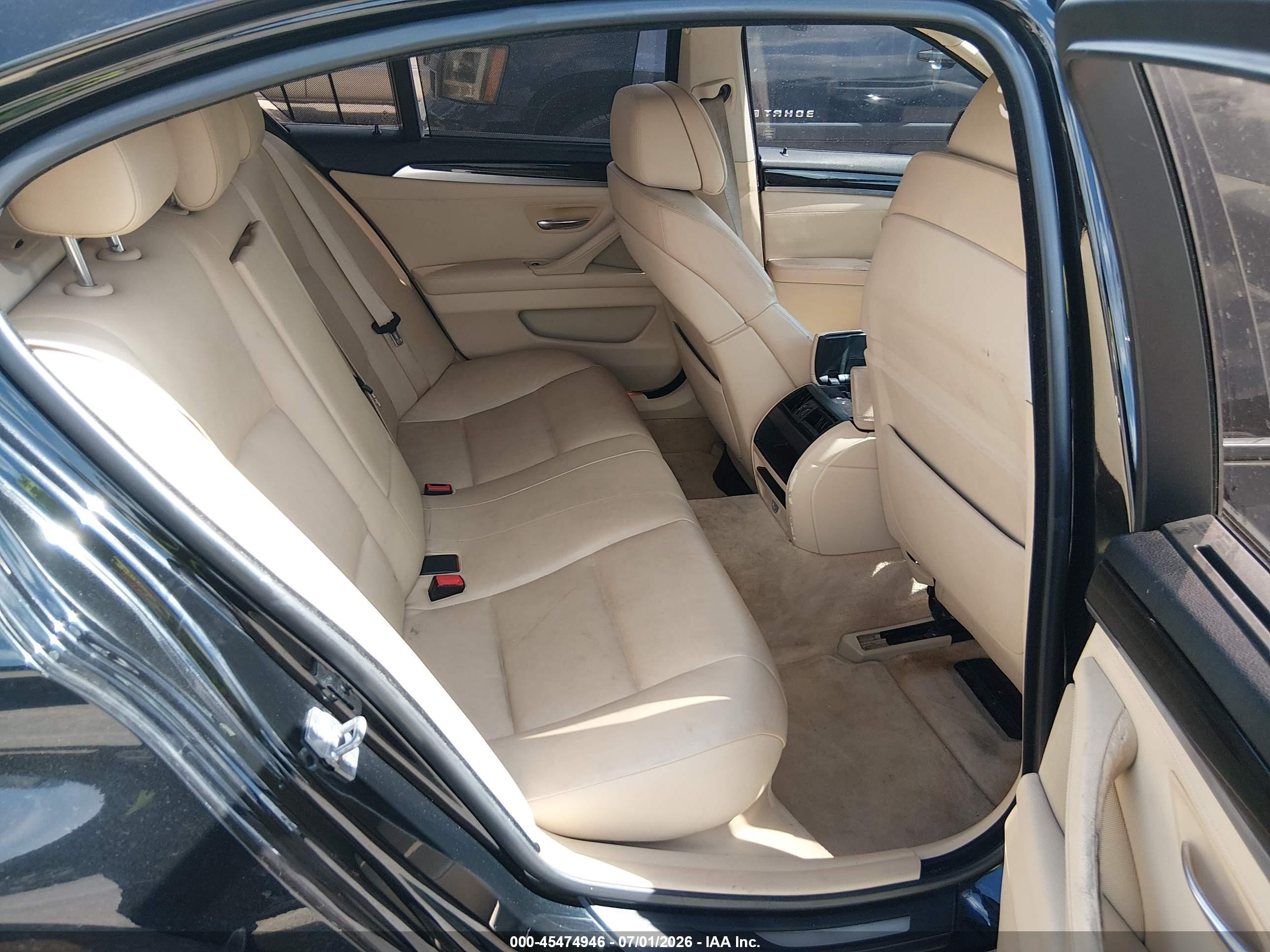 2011 Bmw 535i   Black vin: WBAFR7C5XBC800089