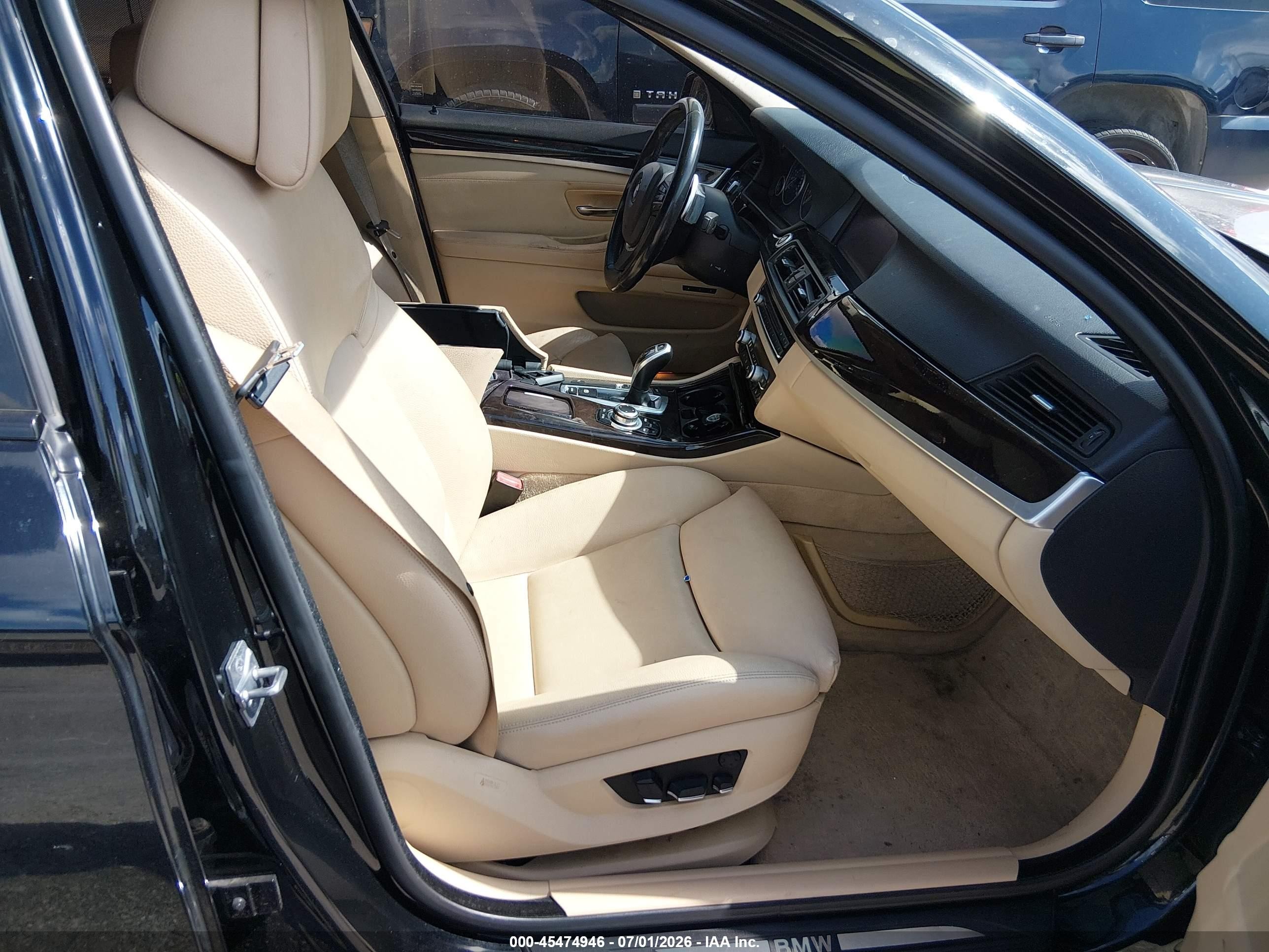 2011 Bmw 535i   Black vin: WBAFR7C5XBC800089