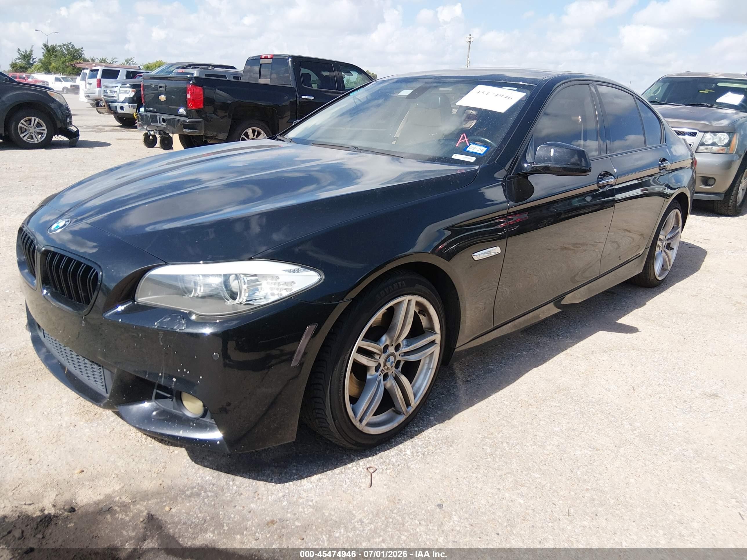 2011 Bmw 535i   Black vin: WBAFR7C5XBC800089